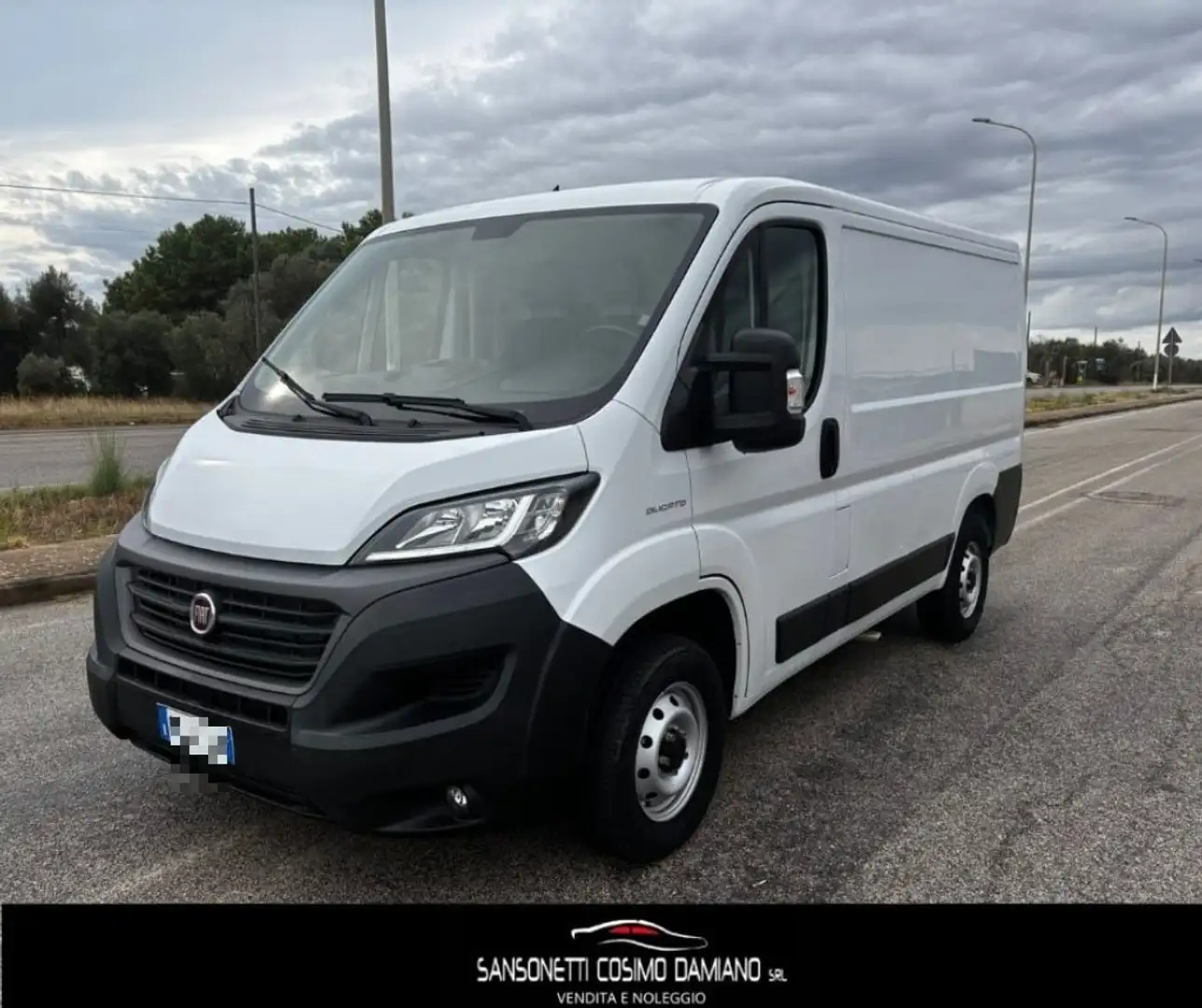 Fiat Ducato 28 2.3 MJT 120CV PC-TN Furgone Blanc - 1