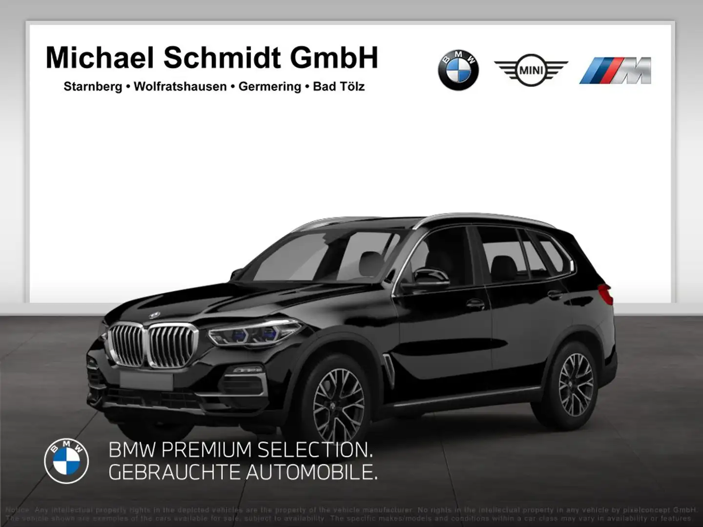 BMW X5 xDrive30d Head-Up DAB WLAN Komfortzg. AHK Schwarz - 1