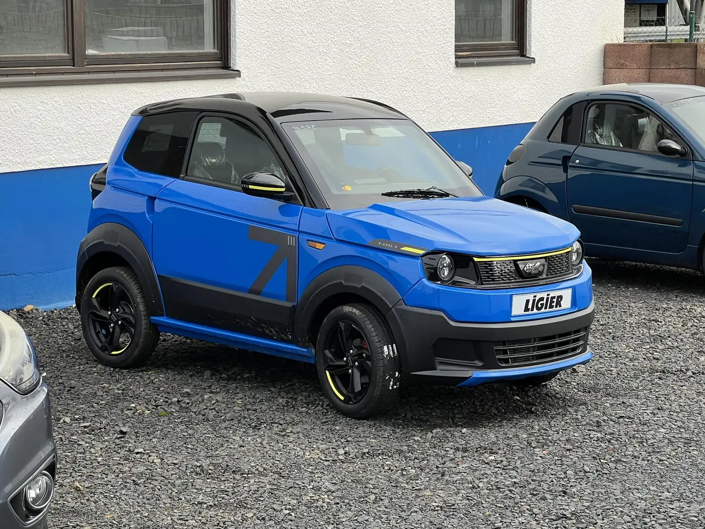 Ligier Myli R.EBEL X-Kit 12KW, Servo, Klima, Carplay, Sitzh... Blau - 1