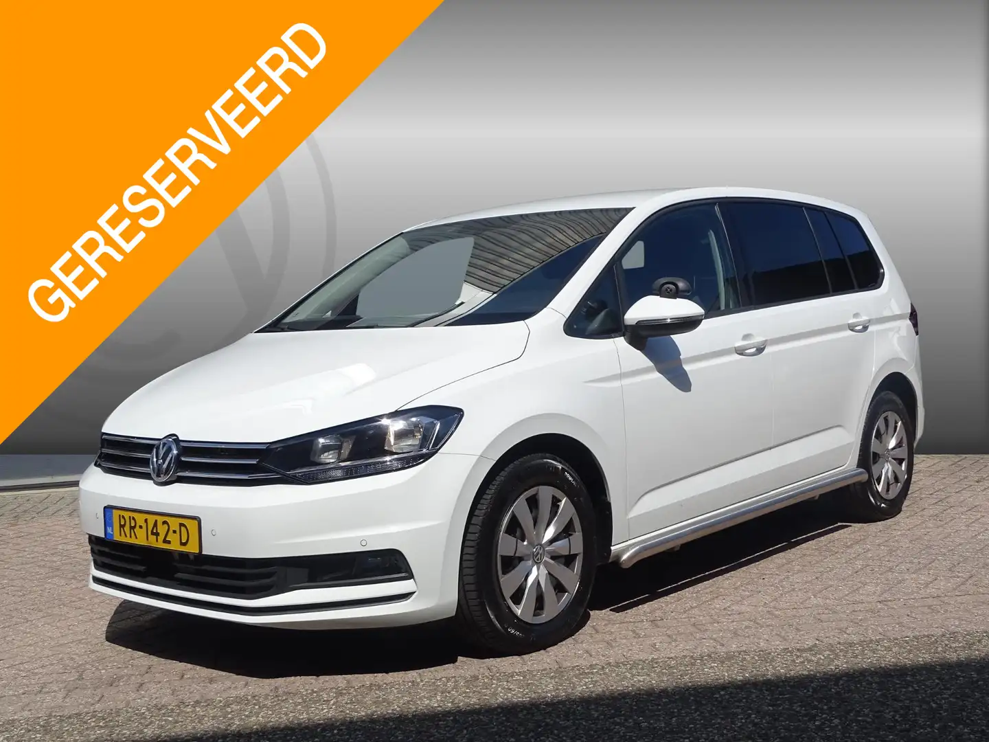 Volkswagen Touran 2.0 TDI SCR Comfortline AUTOMAAT| PARKEER SENSOREN Blanco - 1