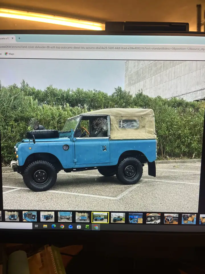Land Rover Defender 88 3 serieSoft Top, foto 1