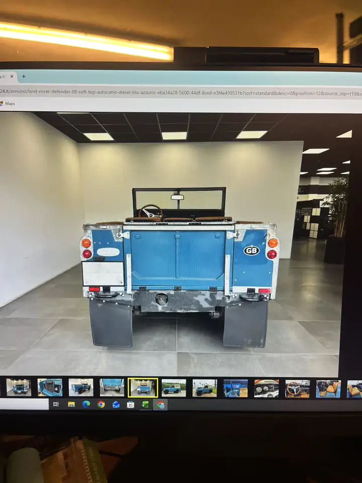 Land Rover Defender 88 3 serieSoft Top, foto 4