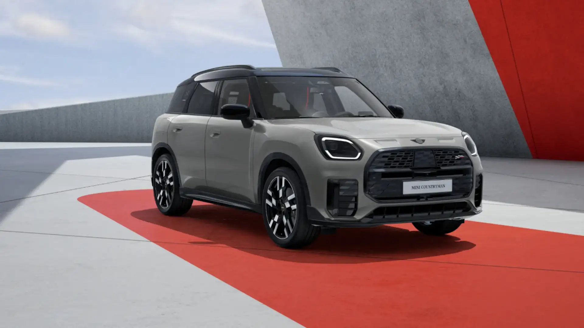 MINI One Countryman 2.0 48V D JCW auto Tetto Cerchio 20 Grijs - 1