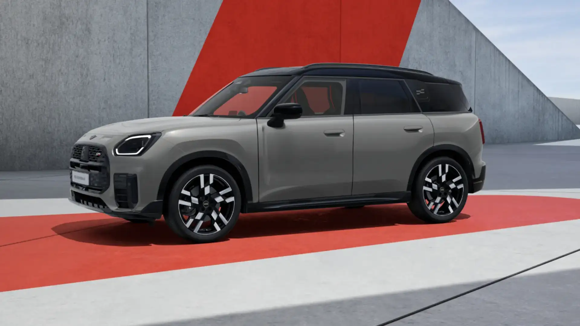 MINI One Countryman 2.0 48V D JCW auto Tetto Cerchio 20 Grijs - 2