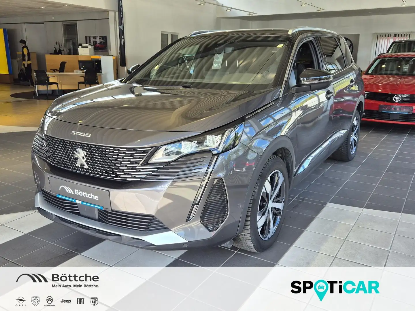 Peugeot 5008 GT 1.5 HDI AT/7Sitze/LED/Navi/Shz/180°Kamera/Klima Grau - 1