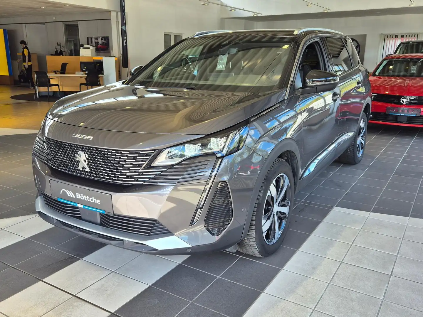 Peugeot 5008 GT 1.5 HDI AT/7Sitze/LED/Navi/Shz/180°Kamera/Klima Grau - 2