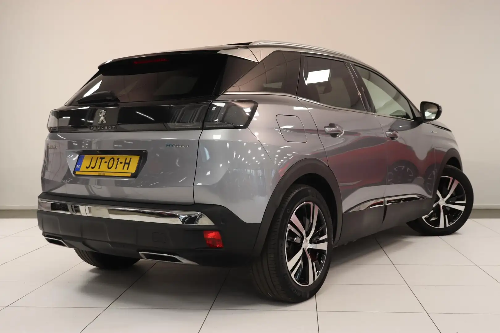 Peugeot 3008 1.6 HYbrid4 300 Blue Lease GT | Rondomzicht camera Gris - 2