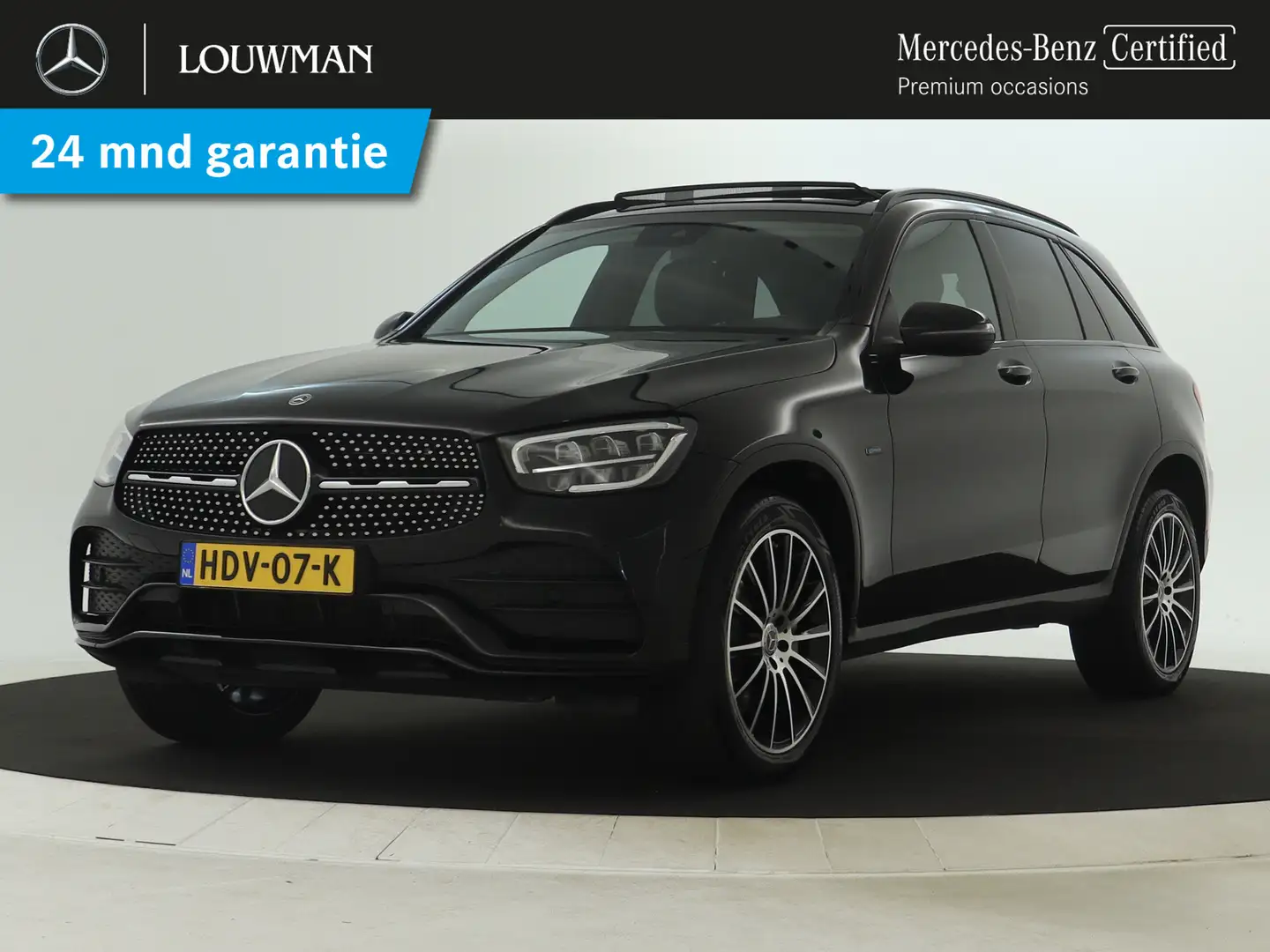 Mercedes-Benz GLC 300 300e 4MATIC AMG-line Phev | Night Pakket | Panoram Zwart - 1