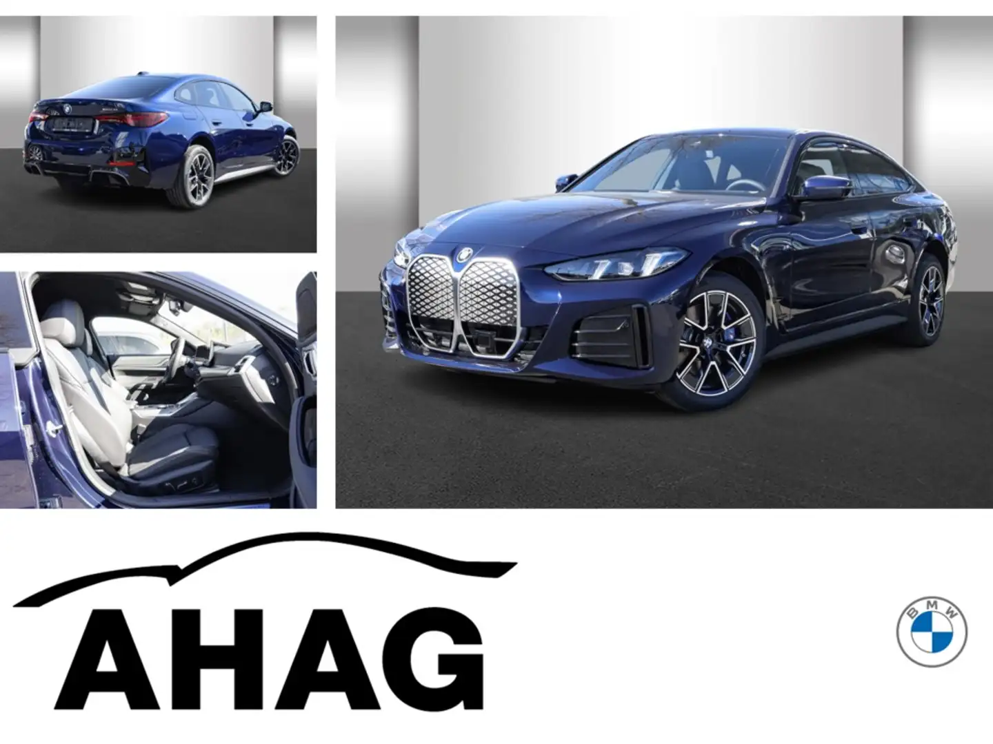 BMW i4 eDrive35 Navi Bluetooth PDC MP3 Schn. Kurvenlicht Blau - 1