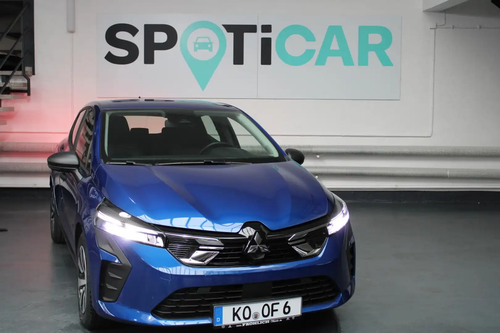 Mitsubishi Colt (VBX/VBE) Blau - 1