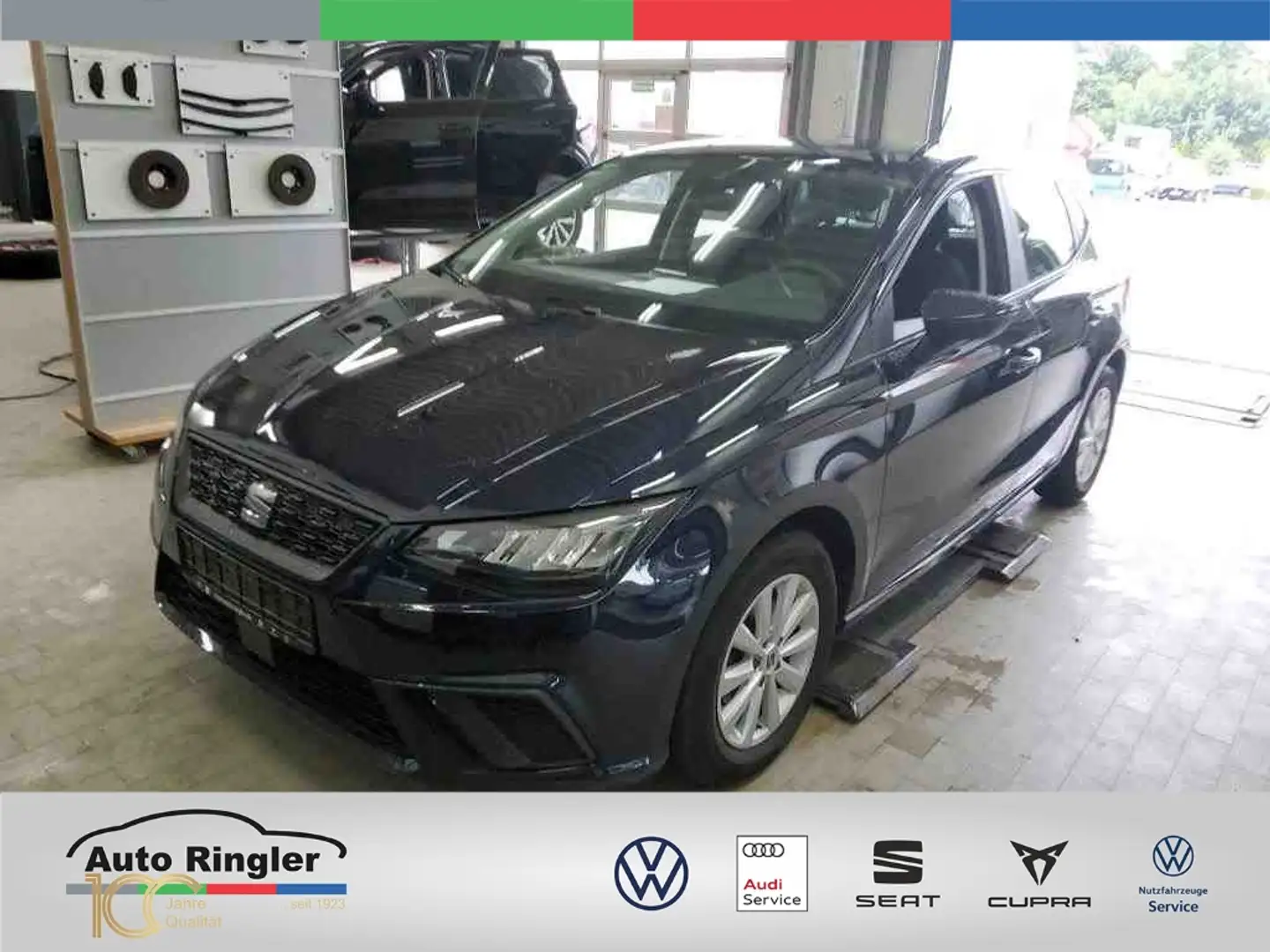 SEAT Ibiza 1.0 TSI Style+LED+SHZ+CLIMATRONIC+DSG+PDC Grün - 1