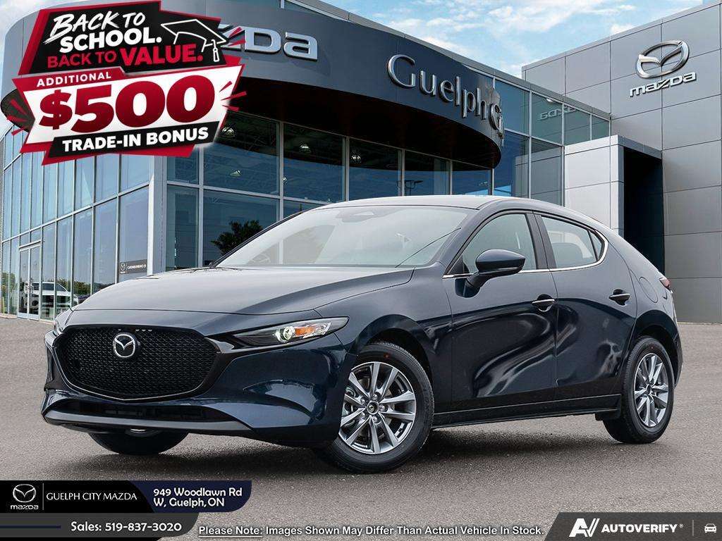 Blue 2026 Mazda MAZDA3 Sport Hatchback  6-Speed Automatic