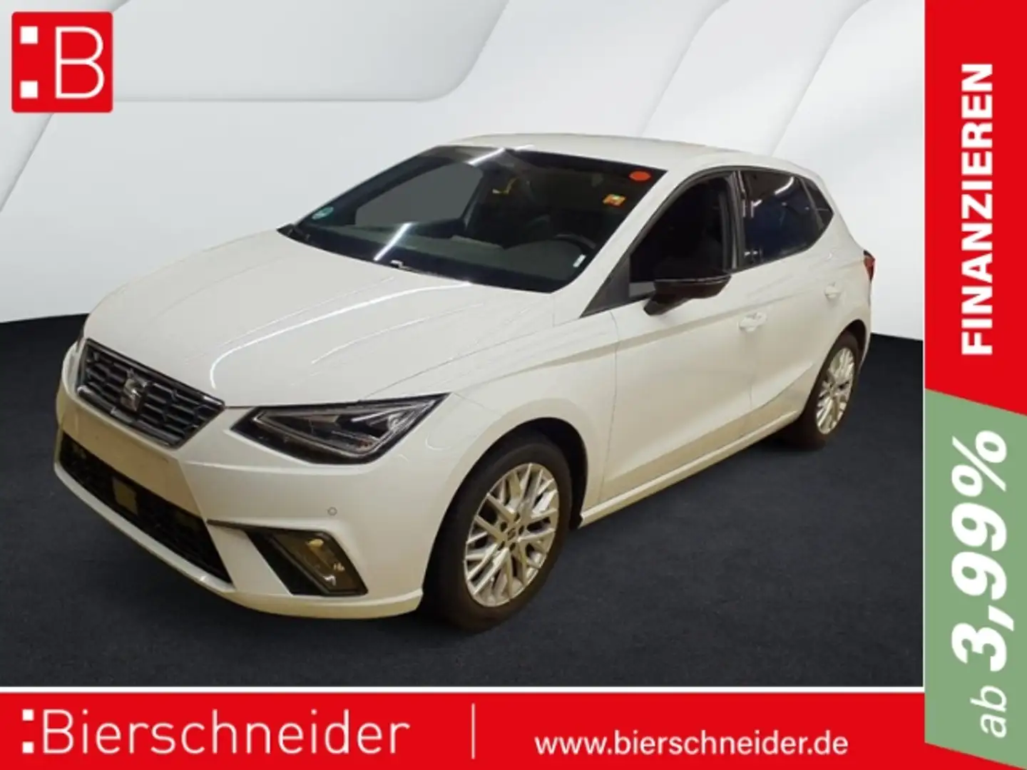 SEAT Ibiza 1.5 TSI DSG FR AB 171EUR ALCANTARA NAVI VIEW SHZ Weiß - 1