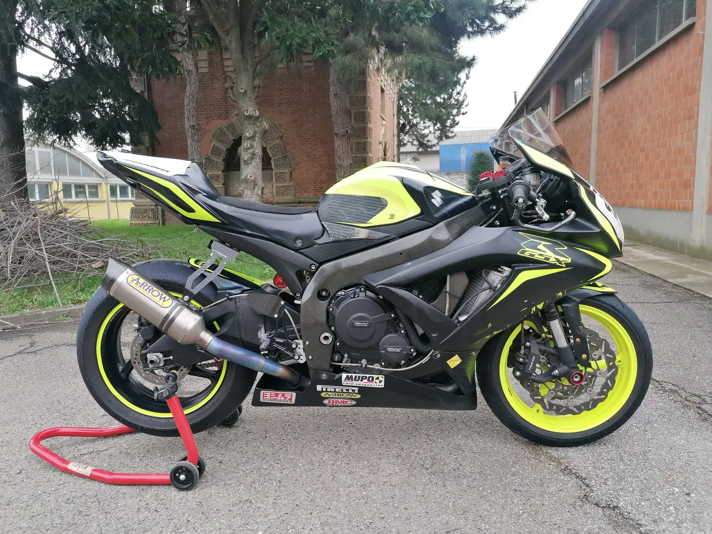 Suzuki GSX-R 750 k9 pronto pista Negru - 1
