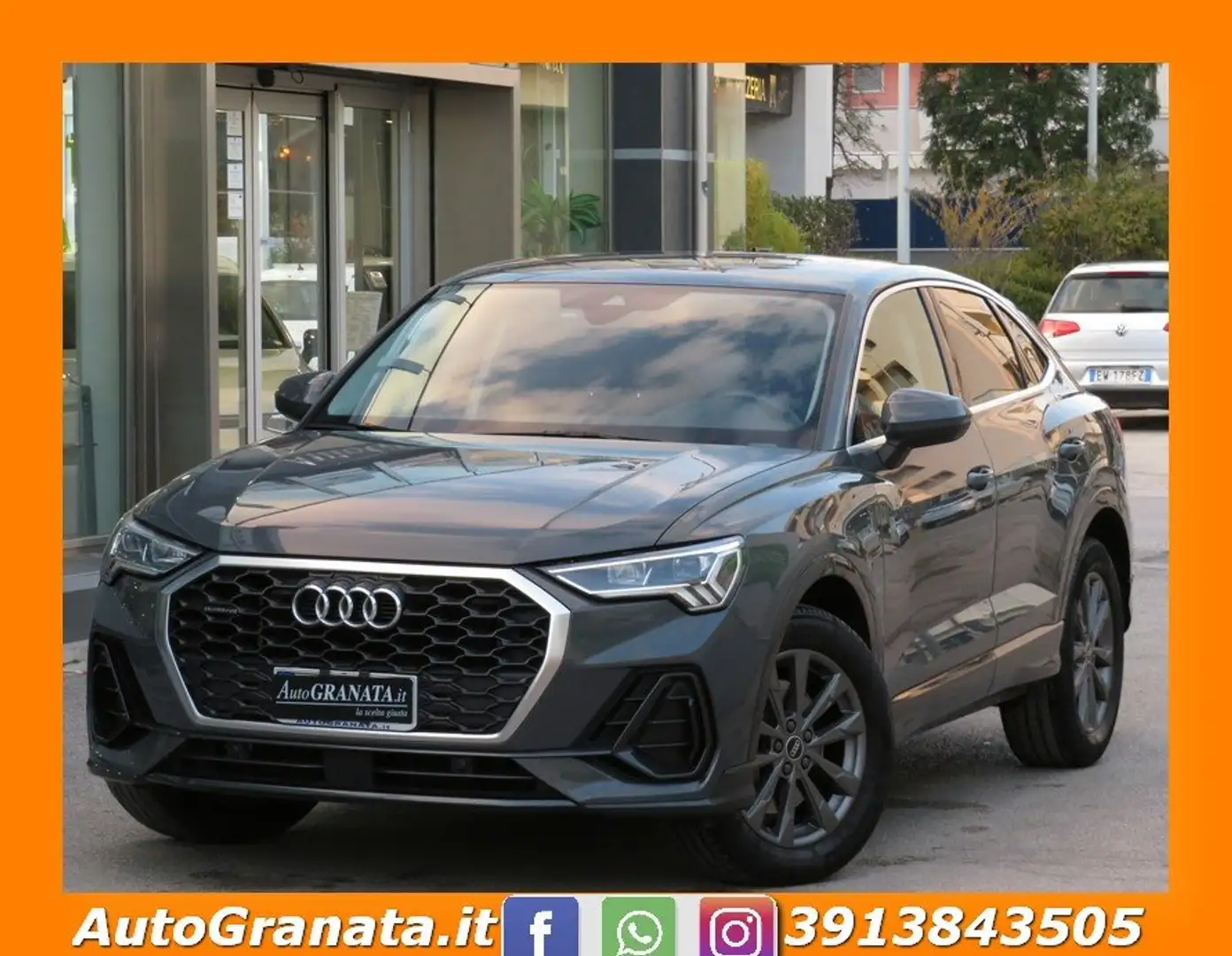 Audi Q3 SPB 2.0 TDI Business Plus Quattro 200cv S-Tronic Grigio - 1