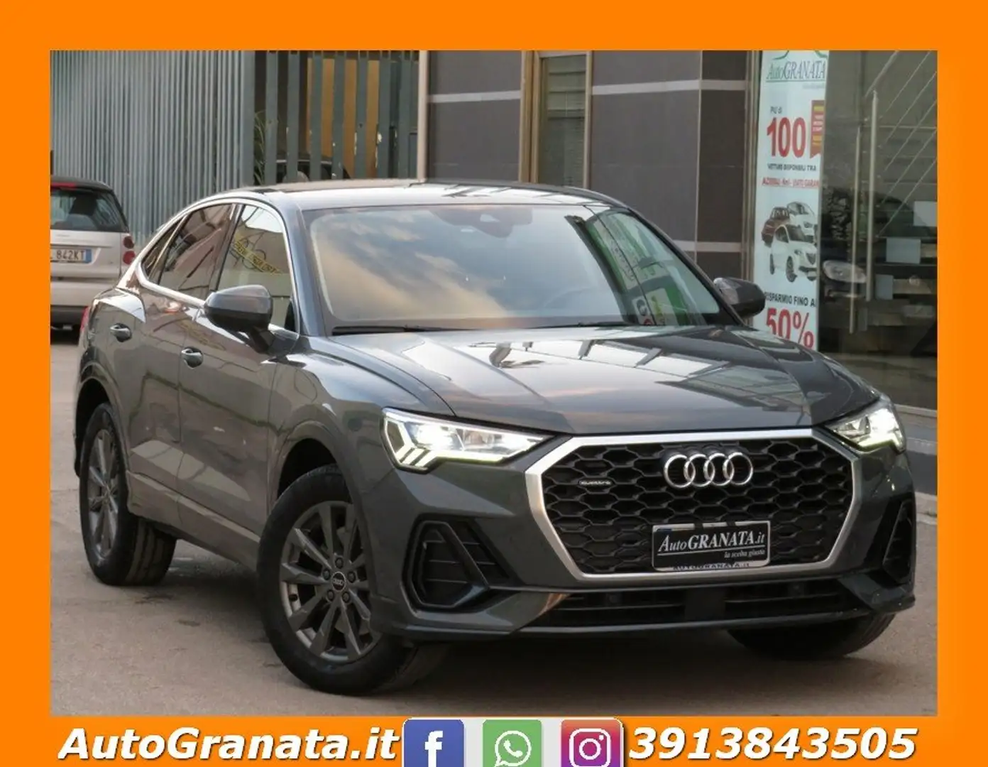 Audi Q3 SPB 2.0 TDI Business Plus Quattro 200cv S-Tronic Grigio - 2