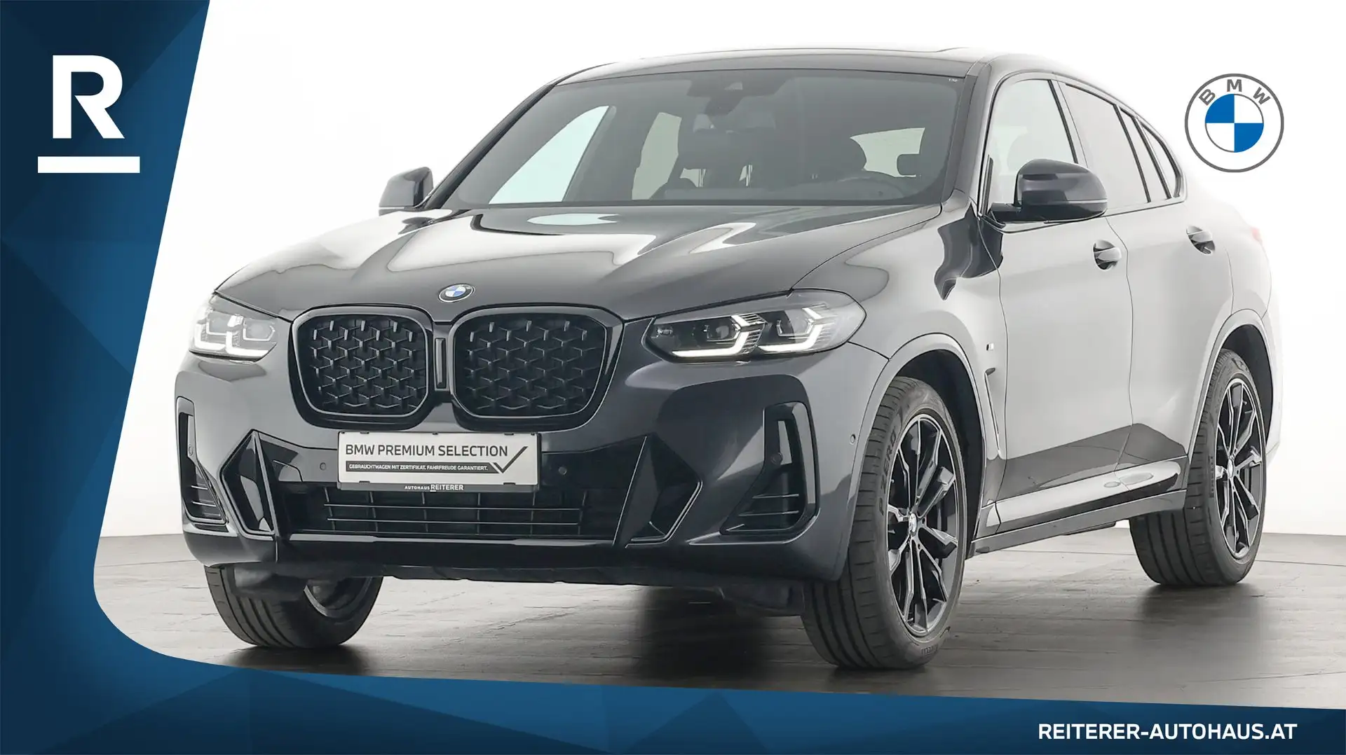 BMW X4 xDrive 20d *M-Sportpaket *Head-Up *LED *AHK Grau - 1