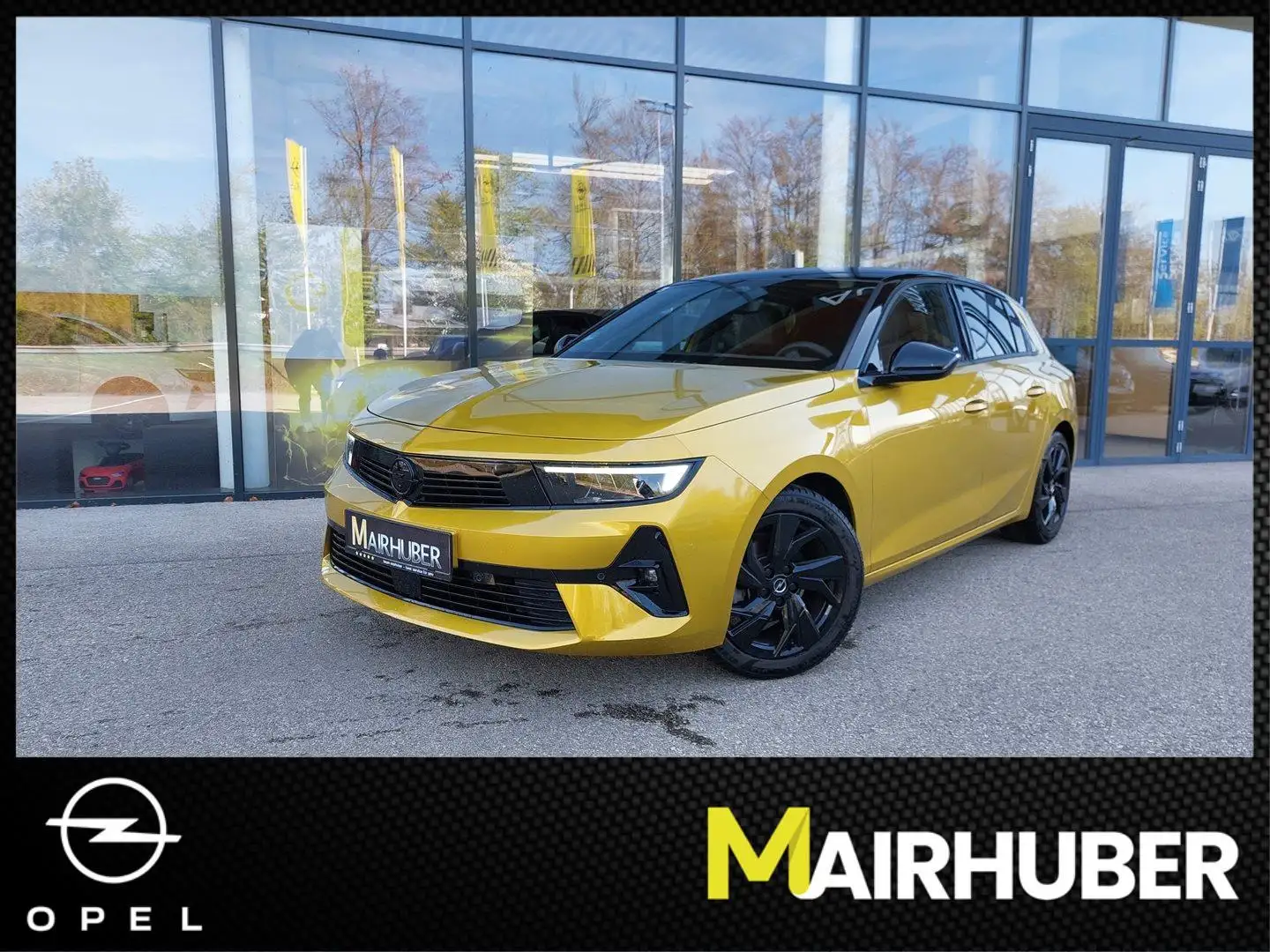 Opel Astra GS Line 5tg 1,2 130PS 6G Jaune - 1