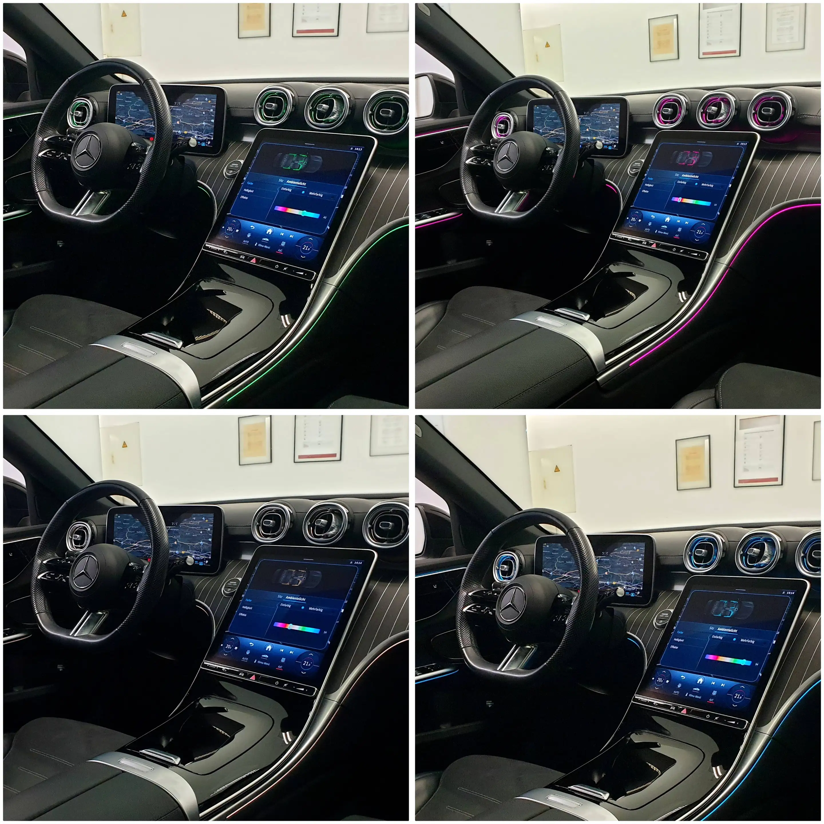 Mercedes-Benz C 200 C 200 d 9G AMG LINE NIGHT MBUX VIRTUAL PANO AMB+ — photo 9