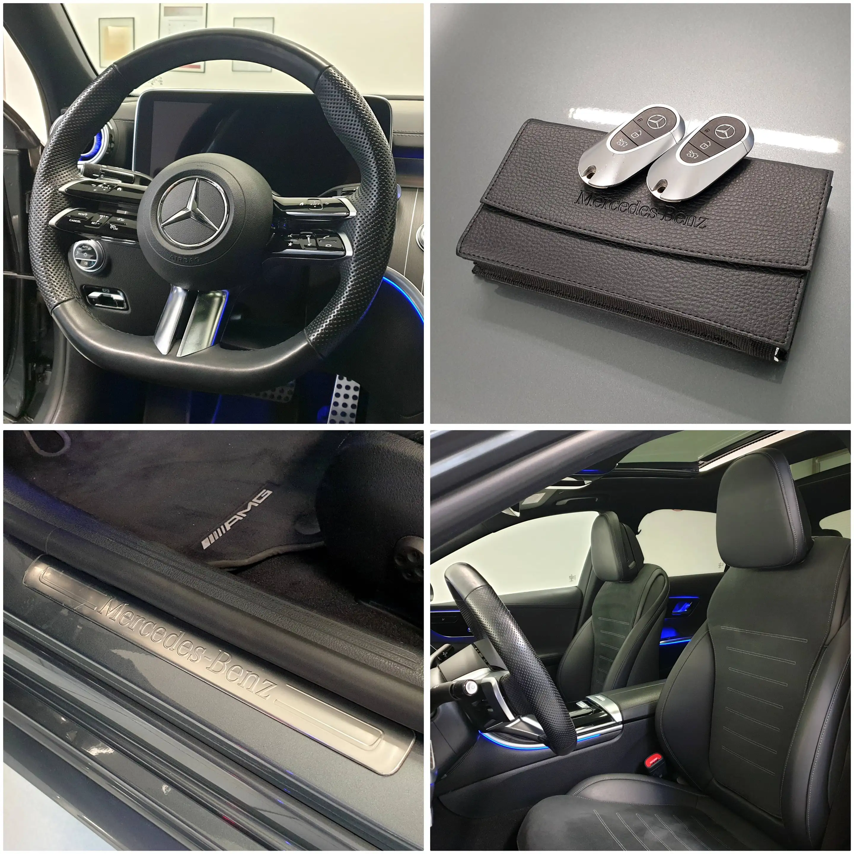 Mercedes-Benz C 200 C 200 d 9G AMG LINE NIGHT MBUX VIRTUAL PANO AMB+ — photo 13