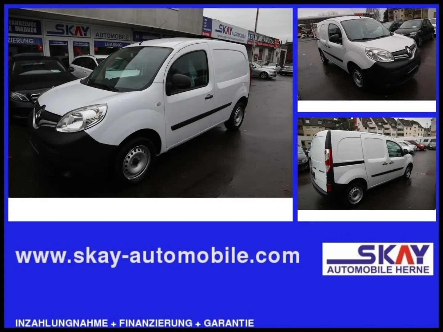 Renault Kangoo Rapid Extra Startstopp Scheckheftgepflegt Weiß - 1