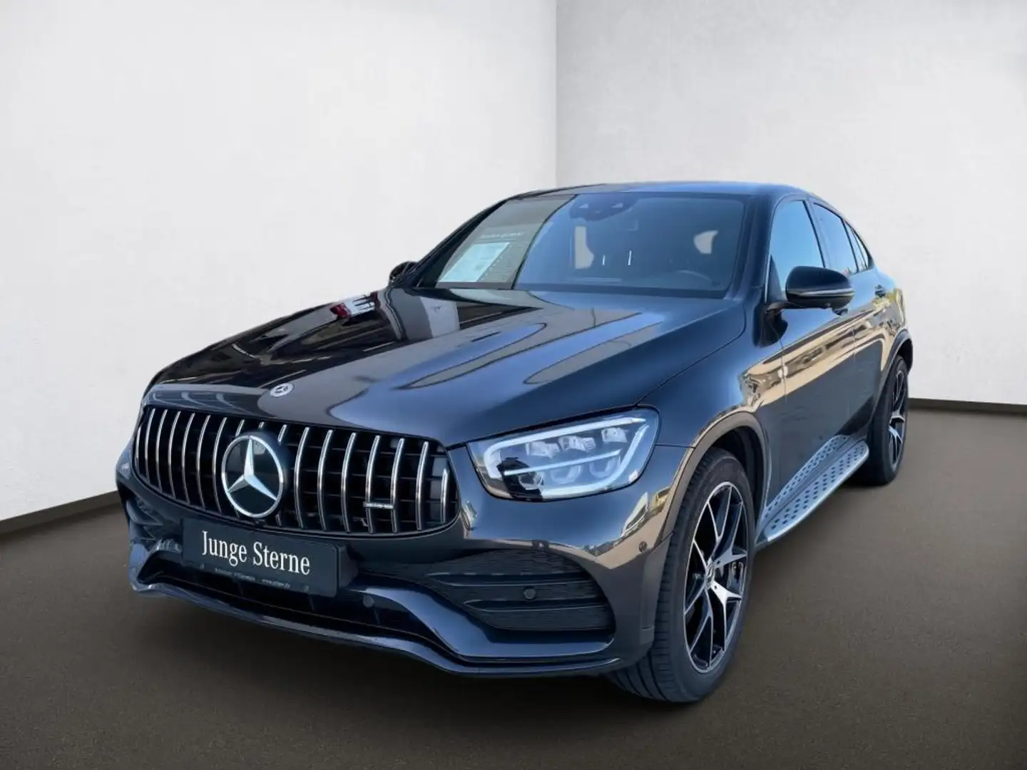 Mercedes-Benz GLC 400 d 4MATIC Coupé *AMG*Night*AHK*AUT*MBUX Gris - 2