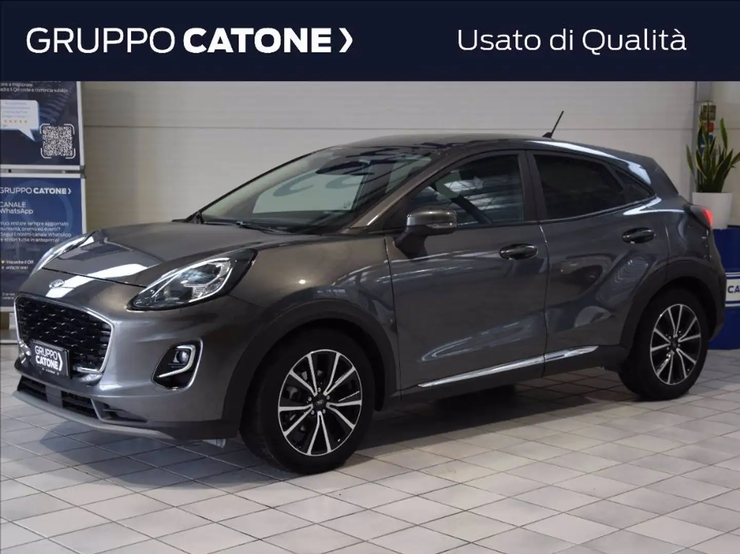 Ford Puma 1.0 ecoboost h Titanium Design s&s 125cv Gris - 1