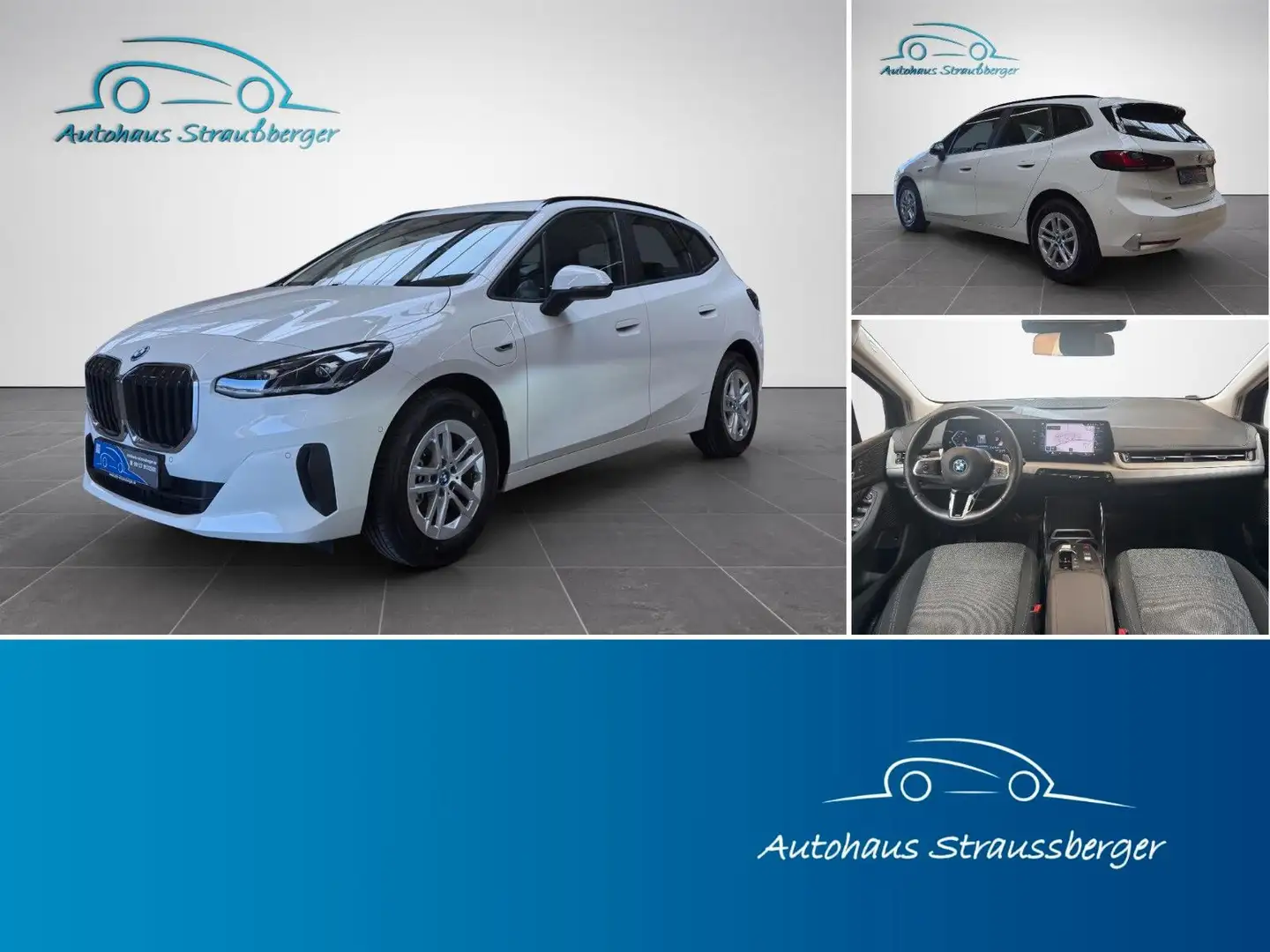 BMW 225 225xe ActiveTourer ACC 360° HuD Kzu NP:53.000€ Weiß - 1