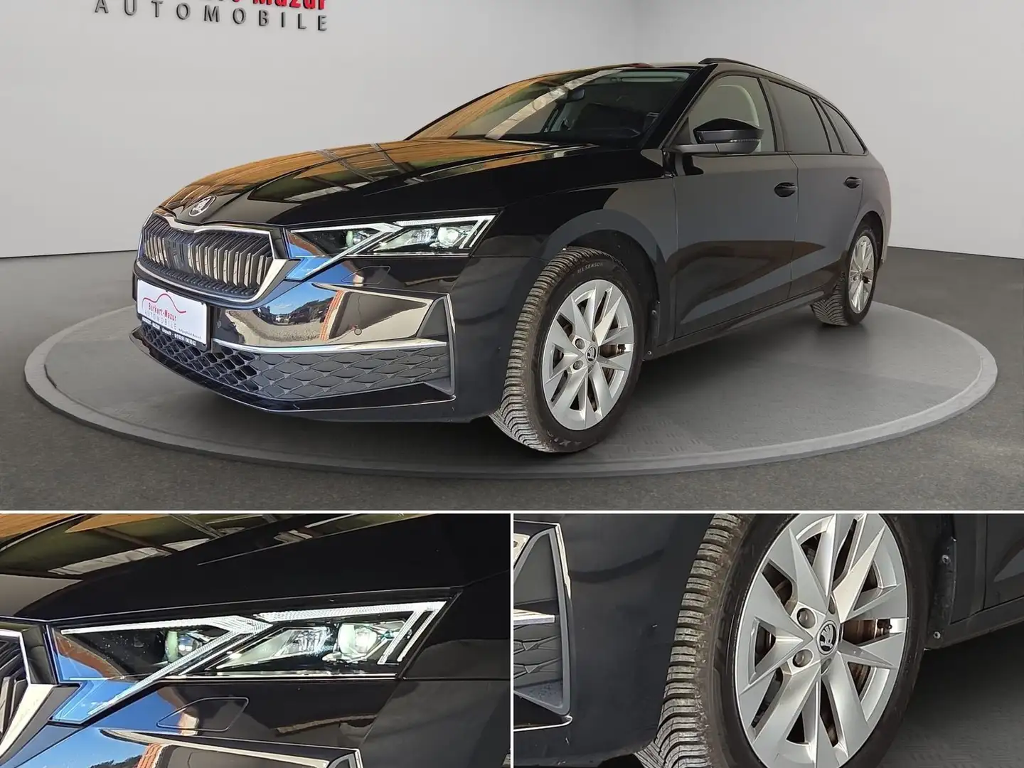 Skoda Octavia 2.0 TDI Selection*AHK*MATRIX* Zwart - 2