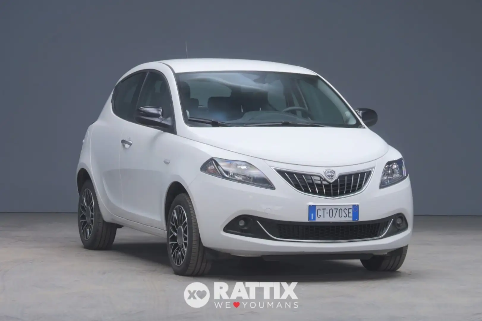 Lancia Ypsilon 1.0 Firefly Hybrid 70CV Platino Bianco - 1