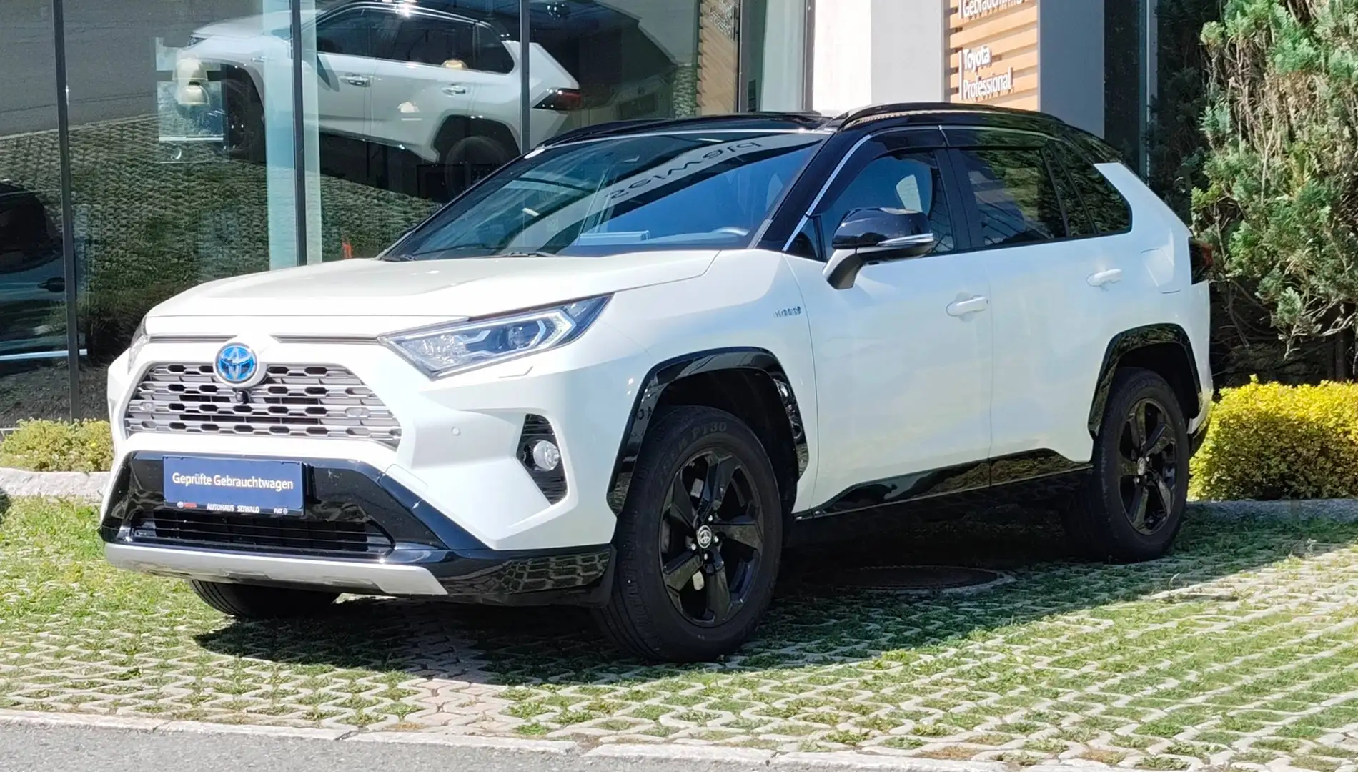 Toyota RAV4 RAV4 2,5 Hybrid City AWD Styly+DAP+WP+SV Weiß - 1