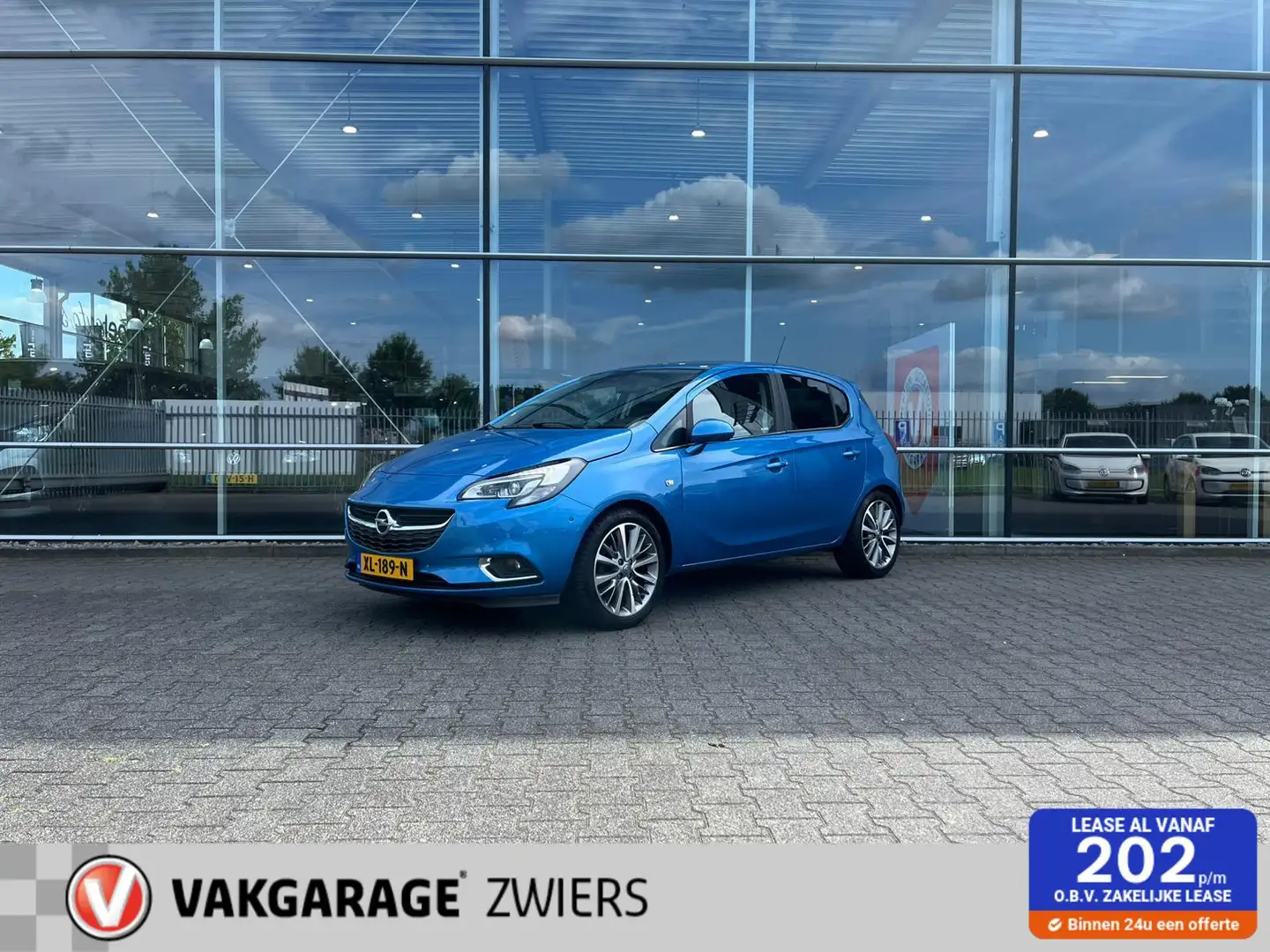 Opel Corsa 1.4 Online Edition Stoel/StuurVerwarming Automaat Bleu - 1