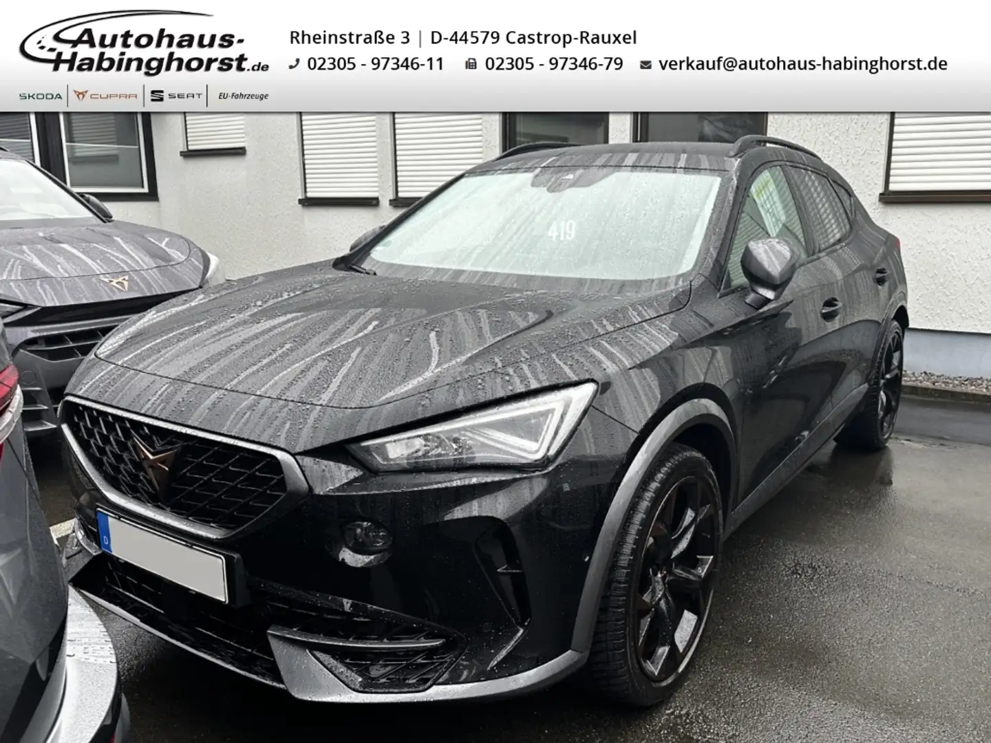 CUPRA Formentor 2.0 TSI DSG 4Drive VZ Ahk ACC DCC FullLink Alu Schwarz - 1