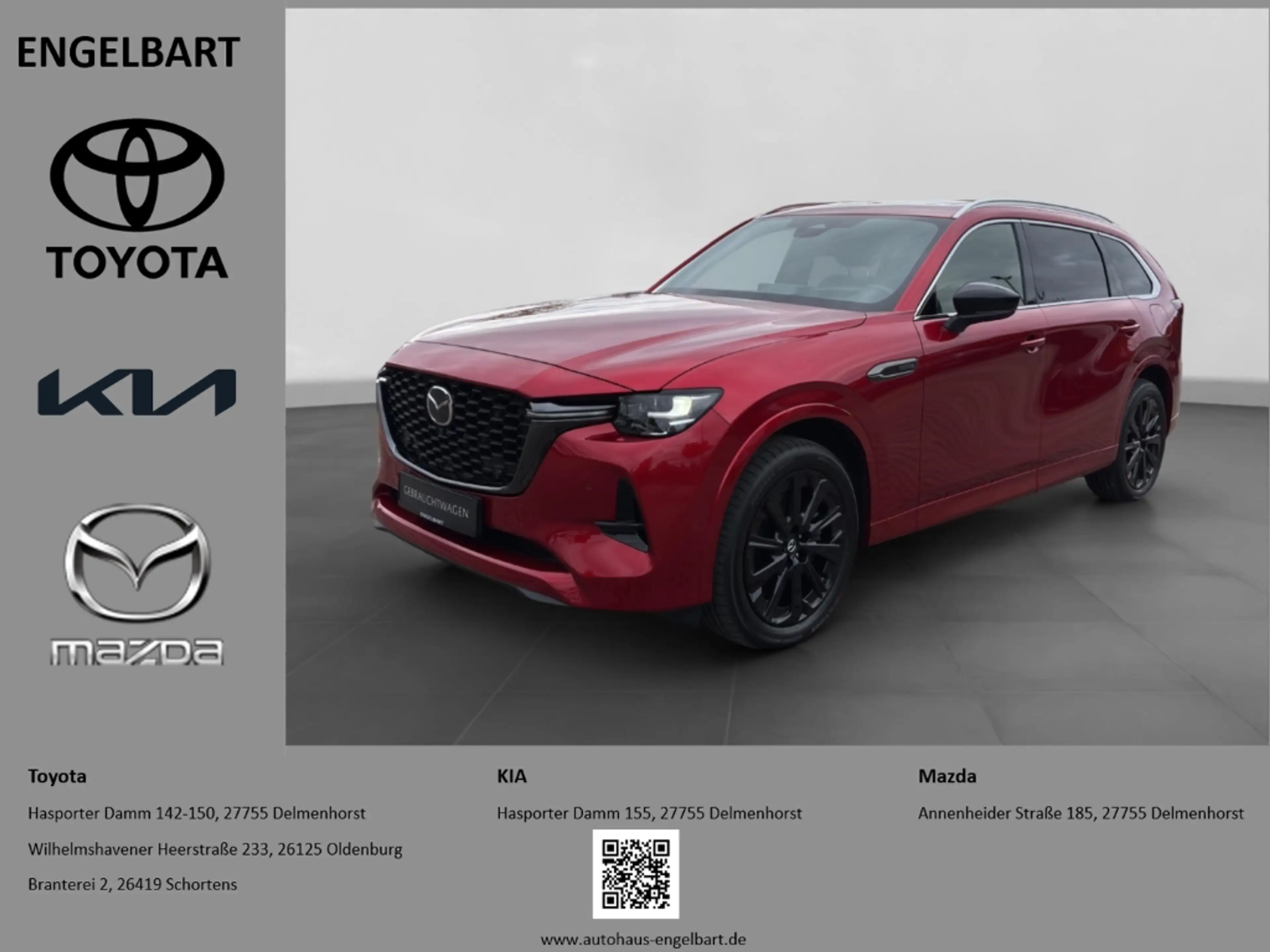 Mazda CX-80 Homura Plus AWD HUD El. Panodach Navi Leder Memory