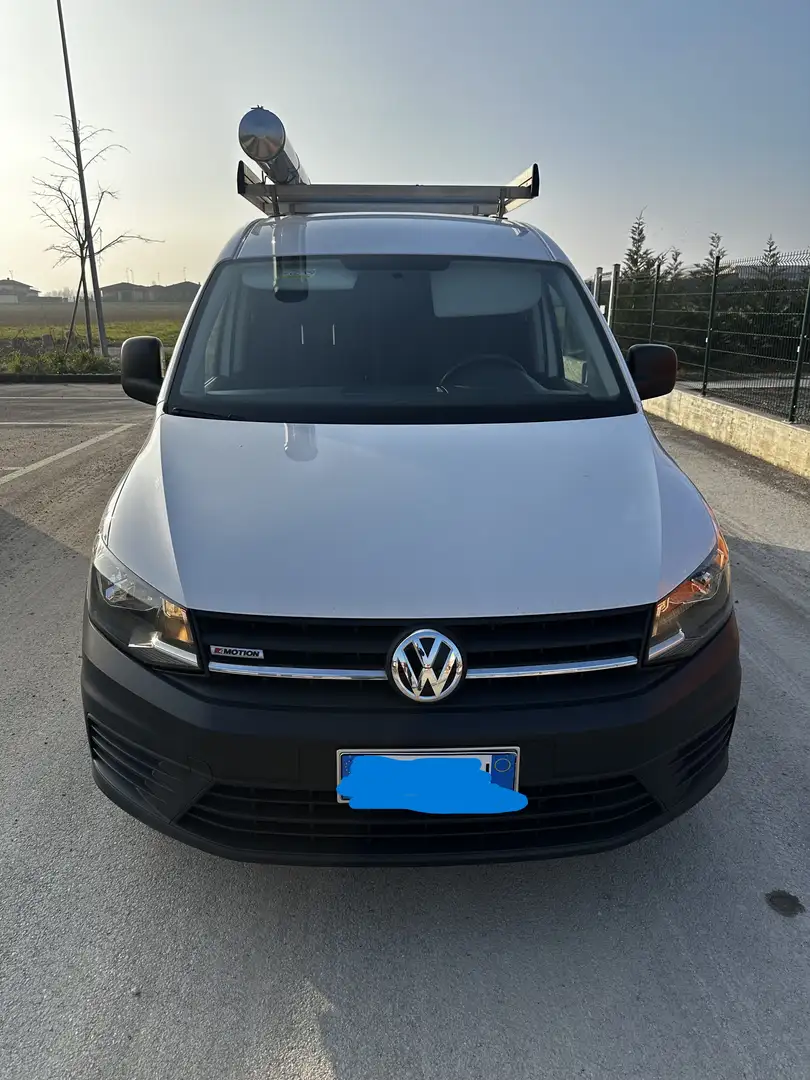 Volkswagen Caddy 2.0 tdi 122 cv LONG L2 EURO 6 4 MOTION IVA ESCLUSA Weiß - 1