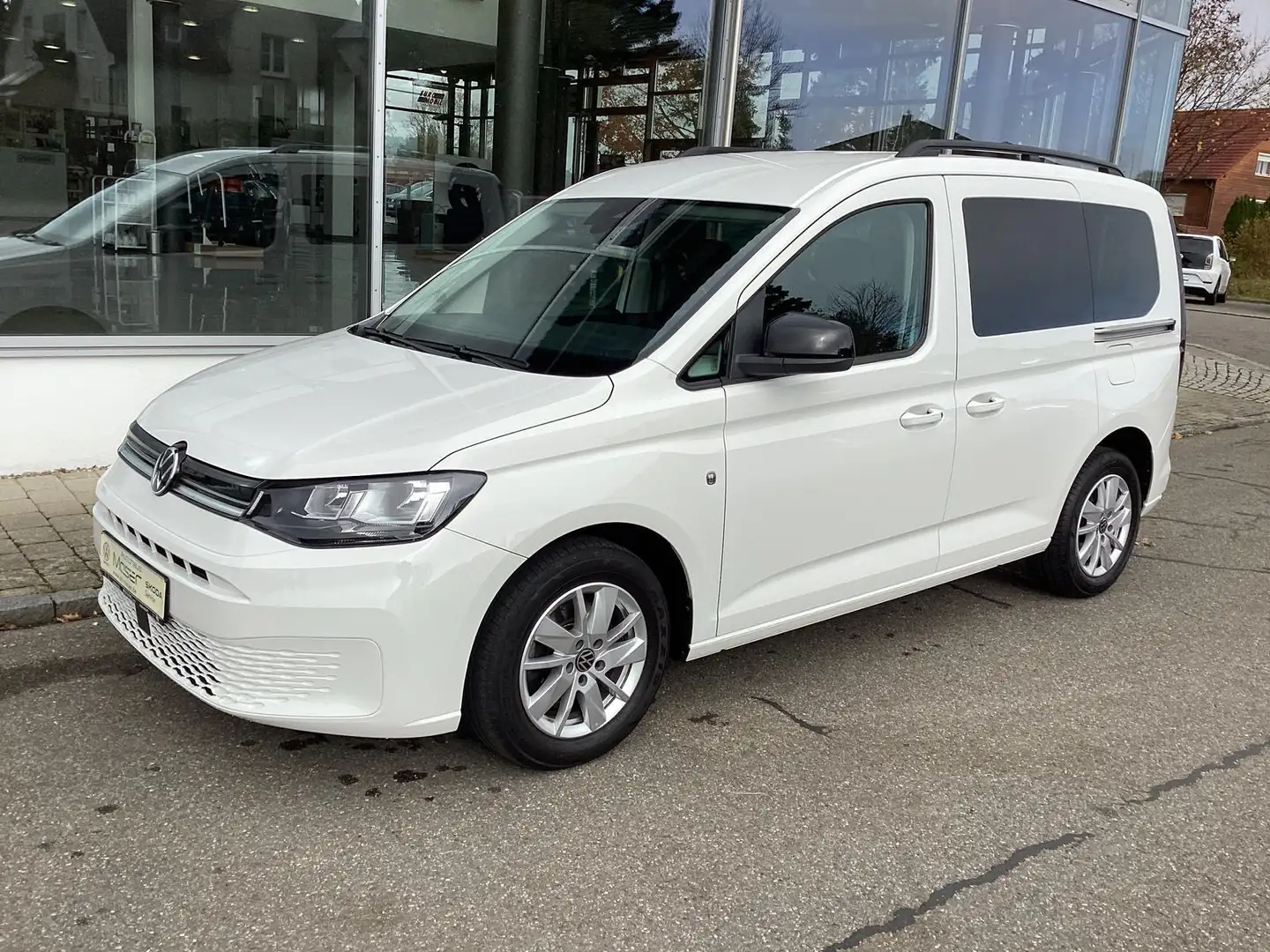Volkswagen Caddy 2.0 TDI Life/PDC/ALU/Tempomat/SHZ/App/Navi Blanc - 1