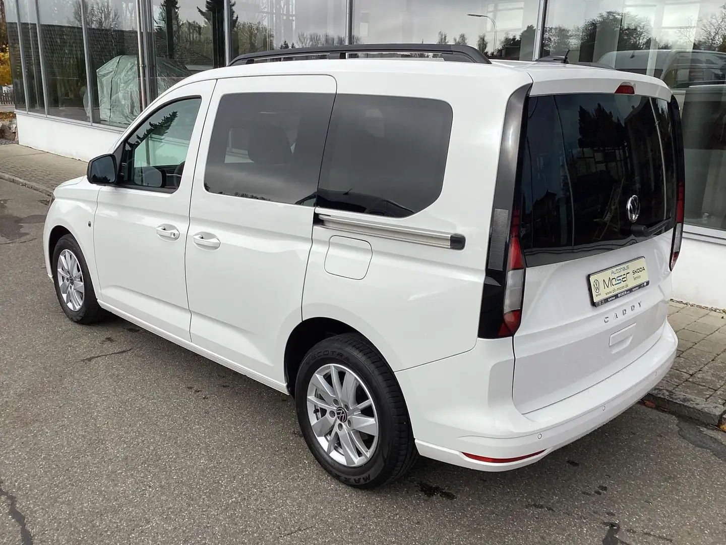 Volkswagen Caddy 2.0 TDI Life/PDC/ALU/Tempomat/SHZ/App/Navi Blanc - 2