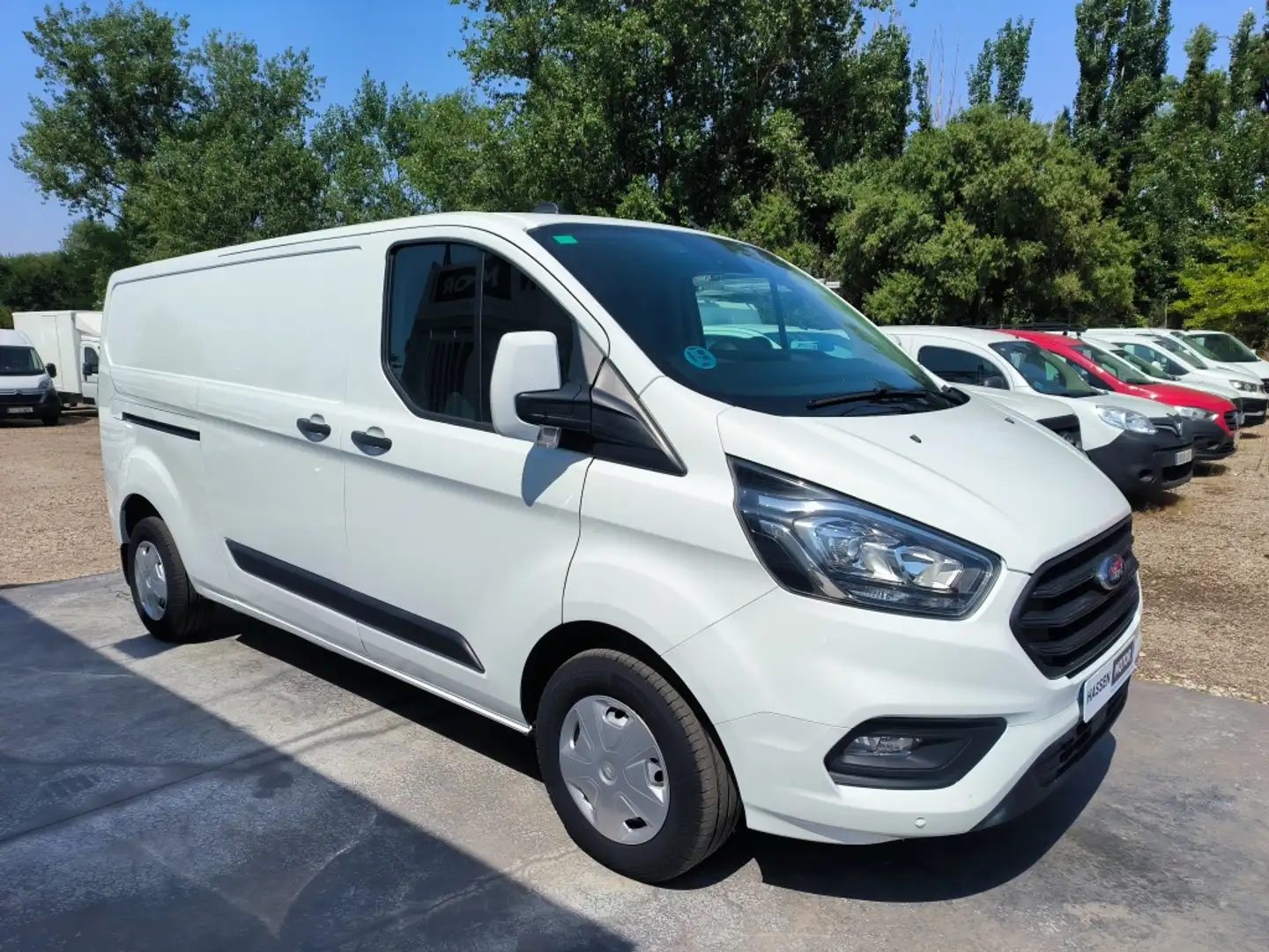 Ford Transit Custom FT 300 L2 Van Trend 130 Blanc - 2