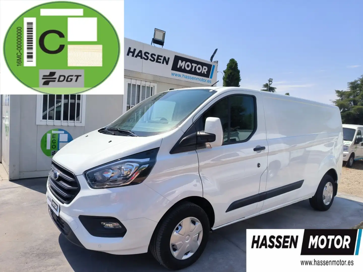 Ford Transit Custom FT 300 L2 Van Trend 130 Blanc - 1
