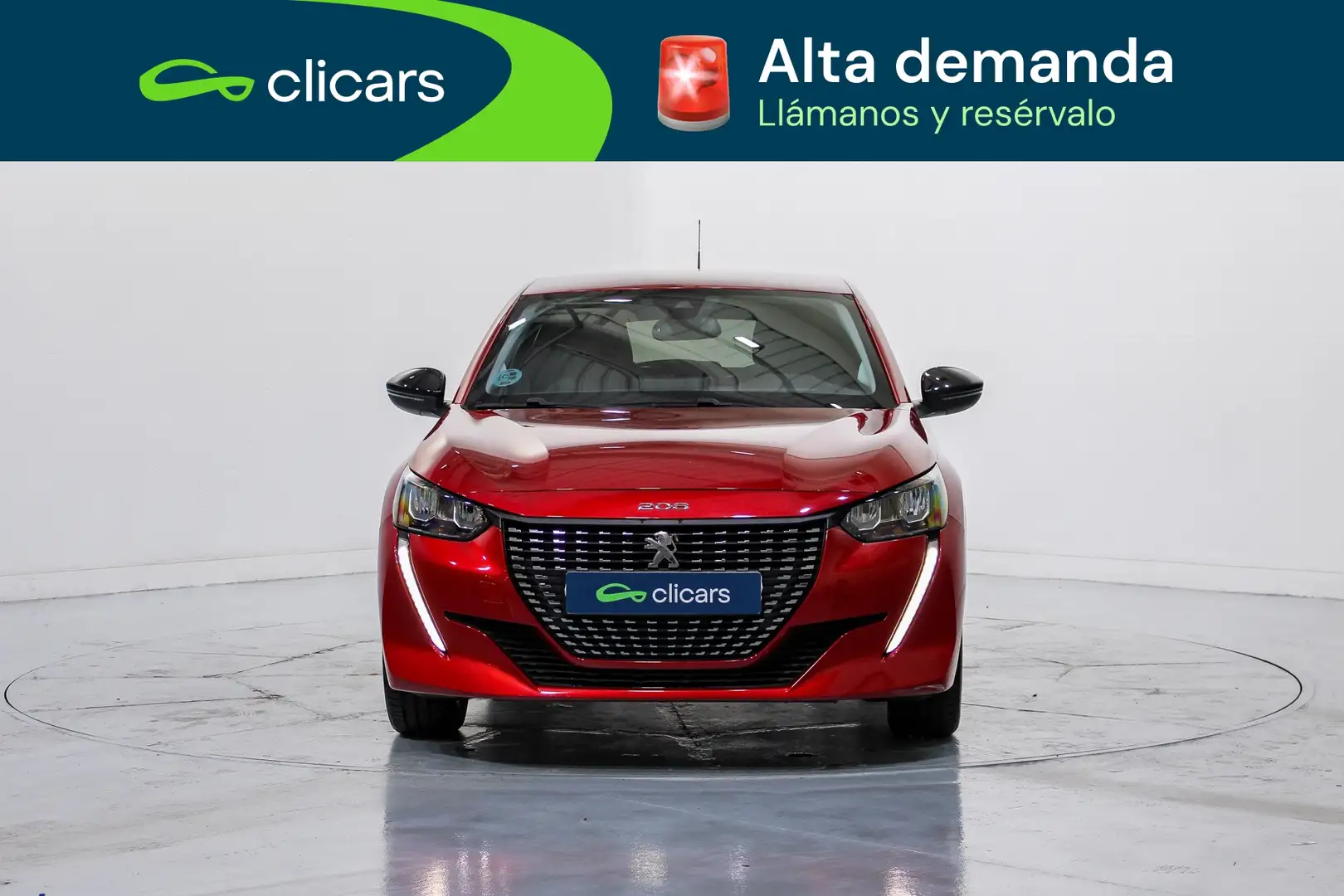 Peugeot 208 1.2 Puretech S&S Allure Pack EAT8 100 Rojo - 2