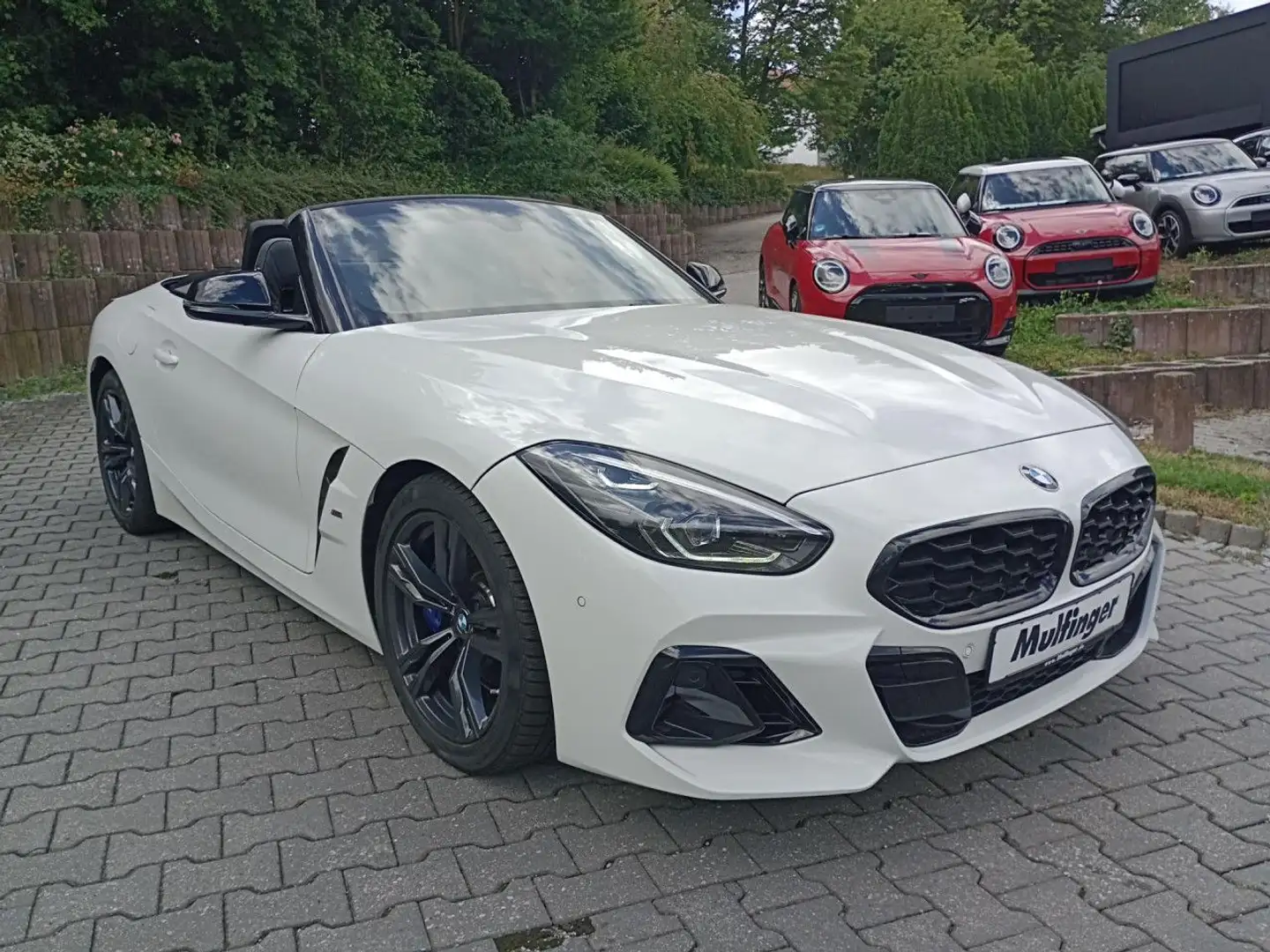 BMW Z4 M 40i Leder HUD ACC Driv/ParkAss.HiFi Leas.499 Blanco - 2