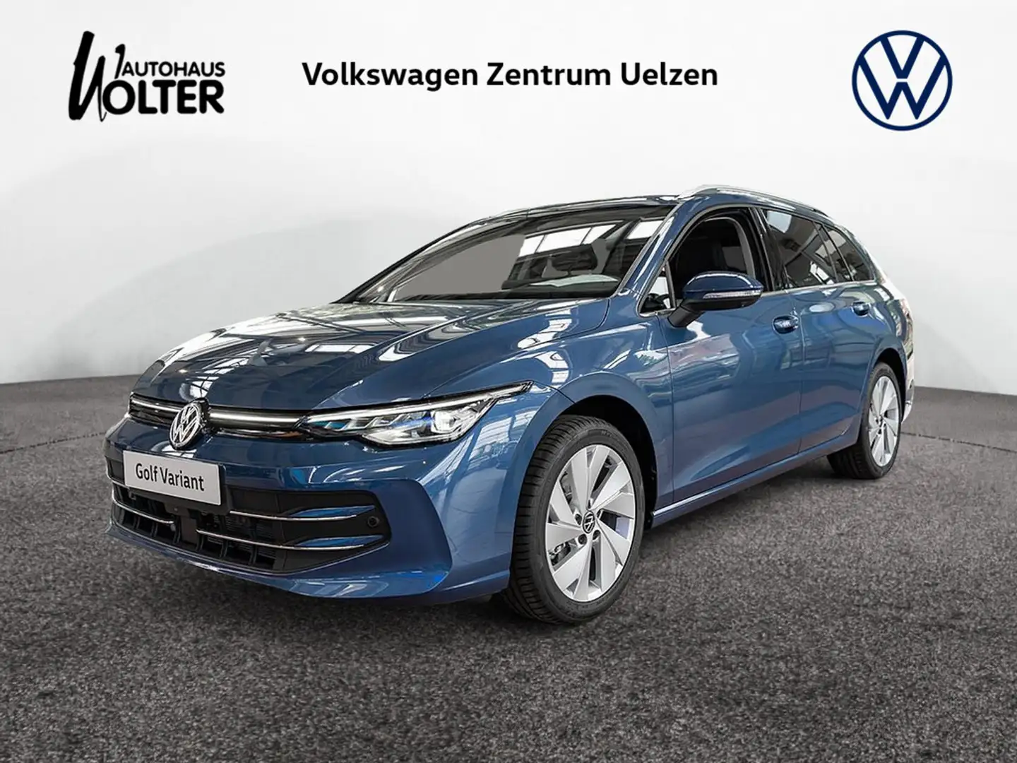 Volkswagen Golf VIII Variant 1.5 eTSI Style PANO 360° Blau - 1