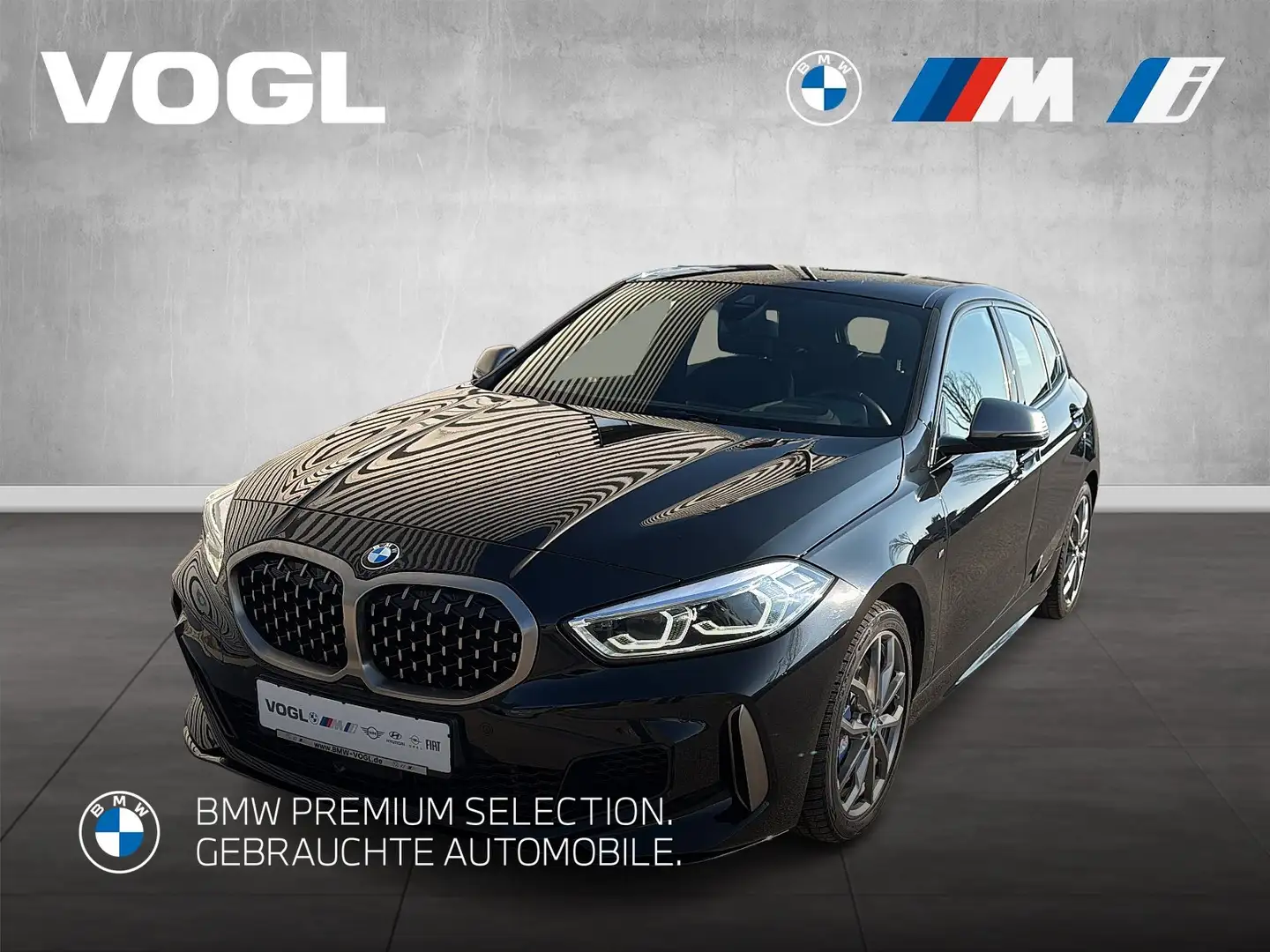 BMW 135 M135i xDrive LHZ, HUD, HiFi Nero - 1