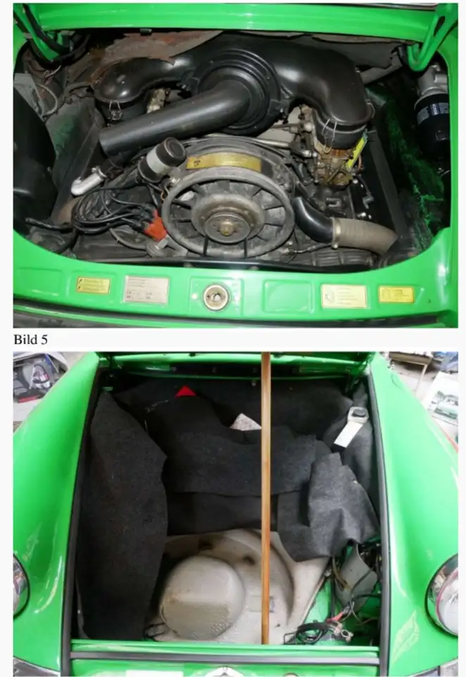 Porsche 911 2.4 T Ölklappe, foto 7