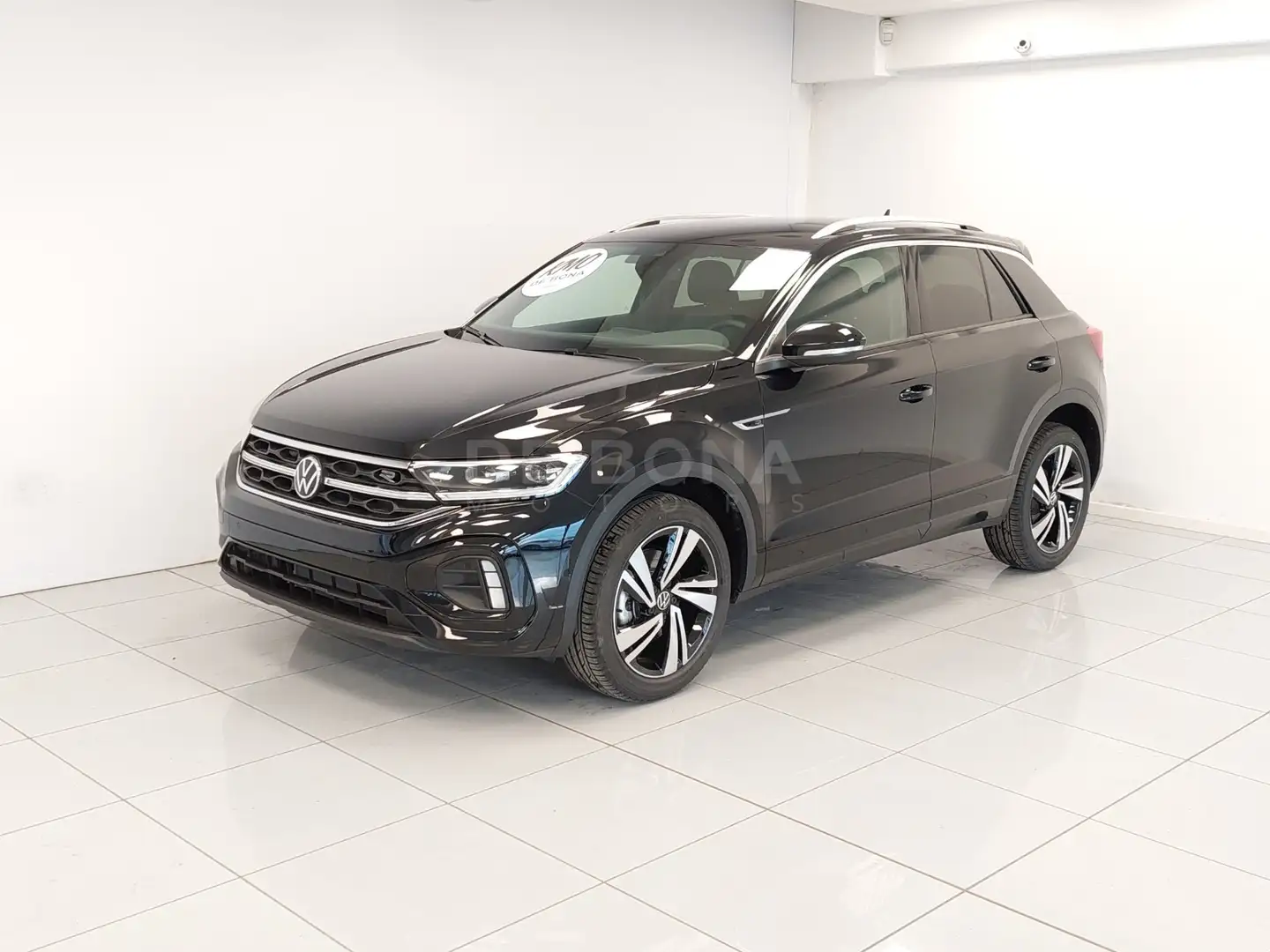 Volkswagen T-Roc 1.0 tsi r-line plus 115cv Zwart - 1