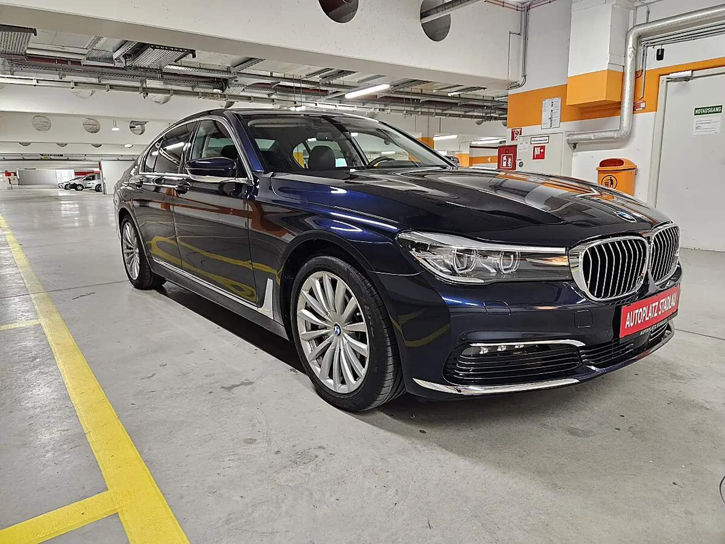 BMW 740 d xDrive Aut. Blau - 2