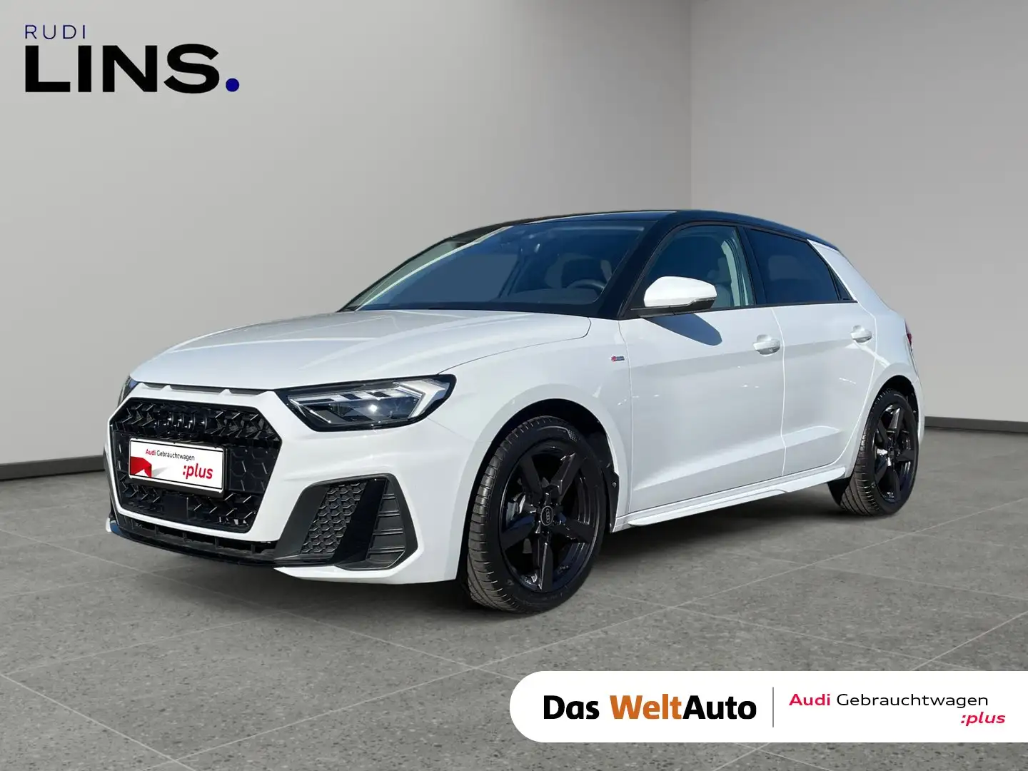 Audi A1 25 TFSI S line Weiß - 1