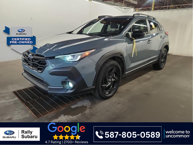 2024 Subaru Crosstrek Onyx  - Certified -  Proximity Key