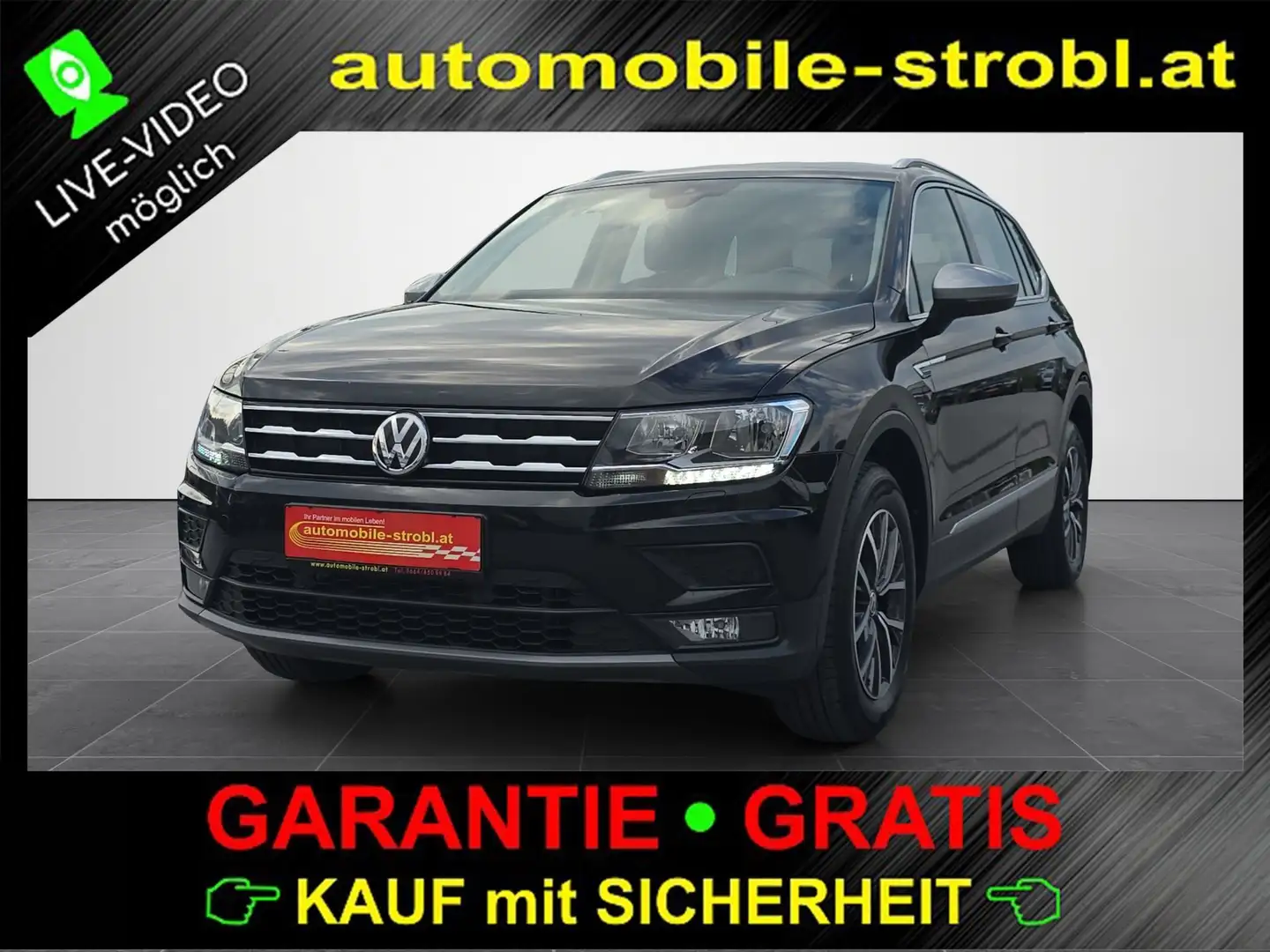 Volkswagen Tiguan Allspace Allsp. Comf. Virt.C ACC Dynaudio GARANTIE Nero - 1