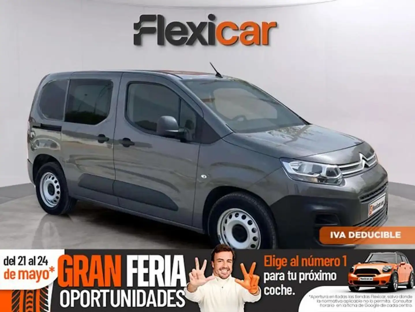 Citroen Berlingo Talla M BlueHDi 100 LIVE Gris - 1